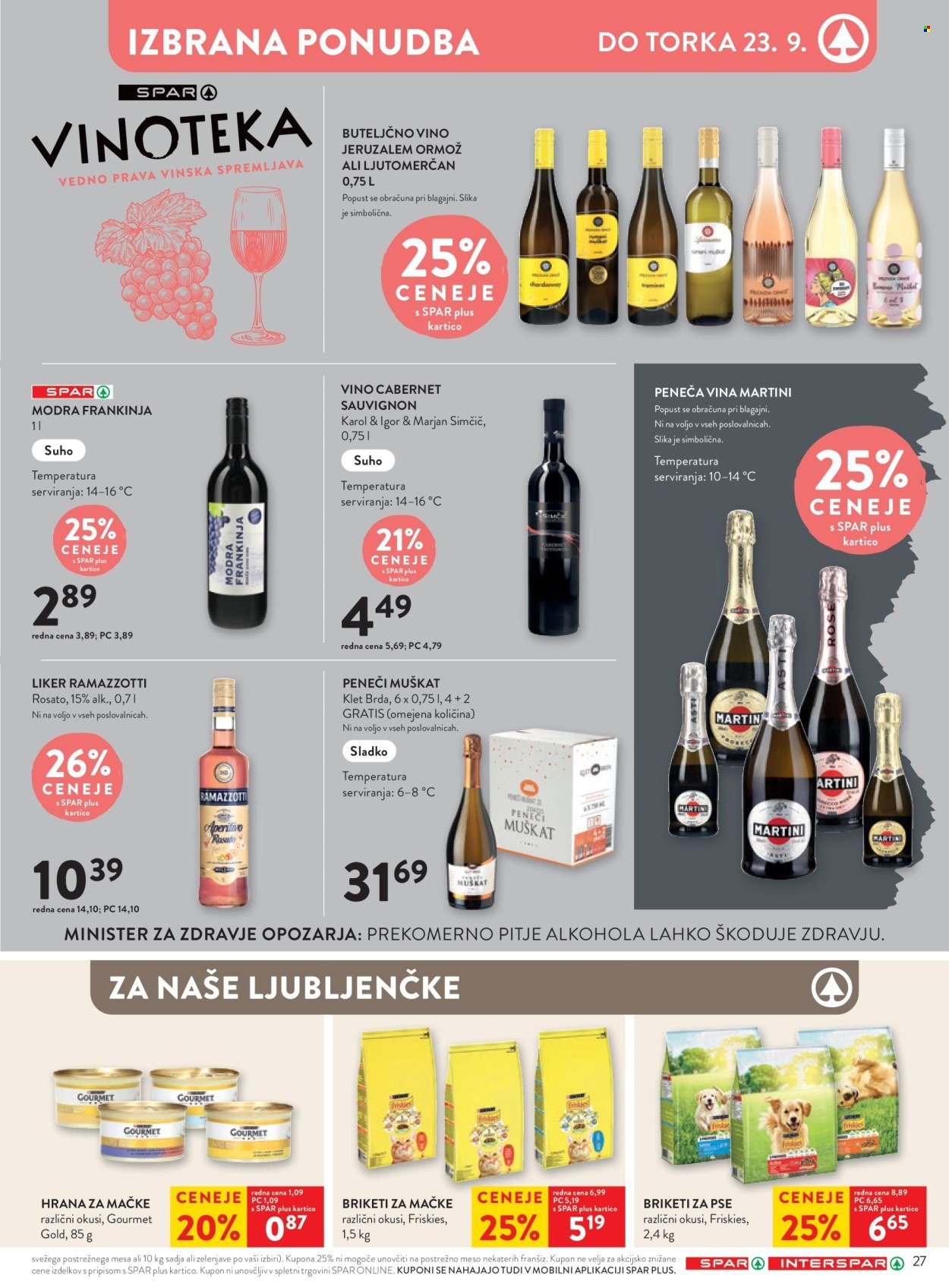 SPAR katalog - Od srede, 17. 9. 2025 (2025-09-17 - 2025-09-30)