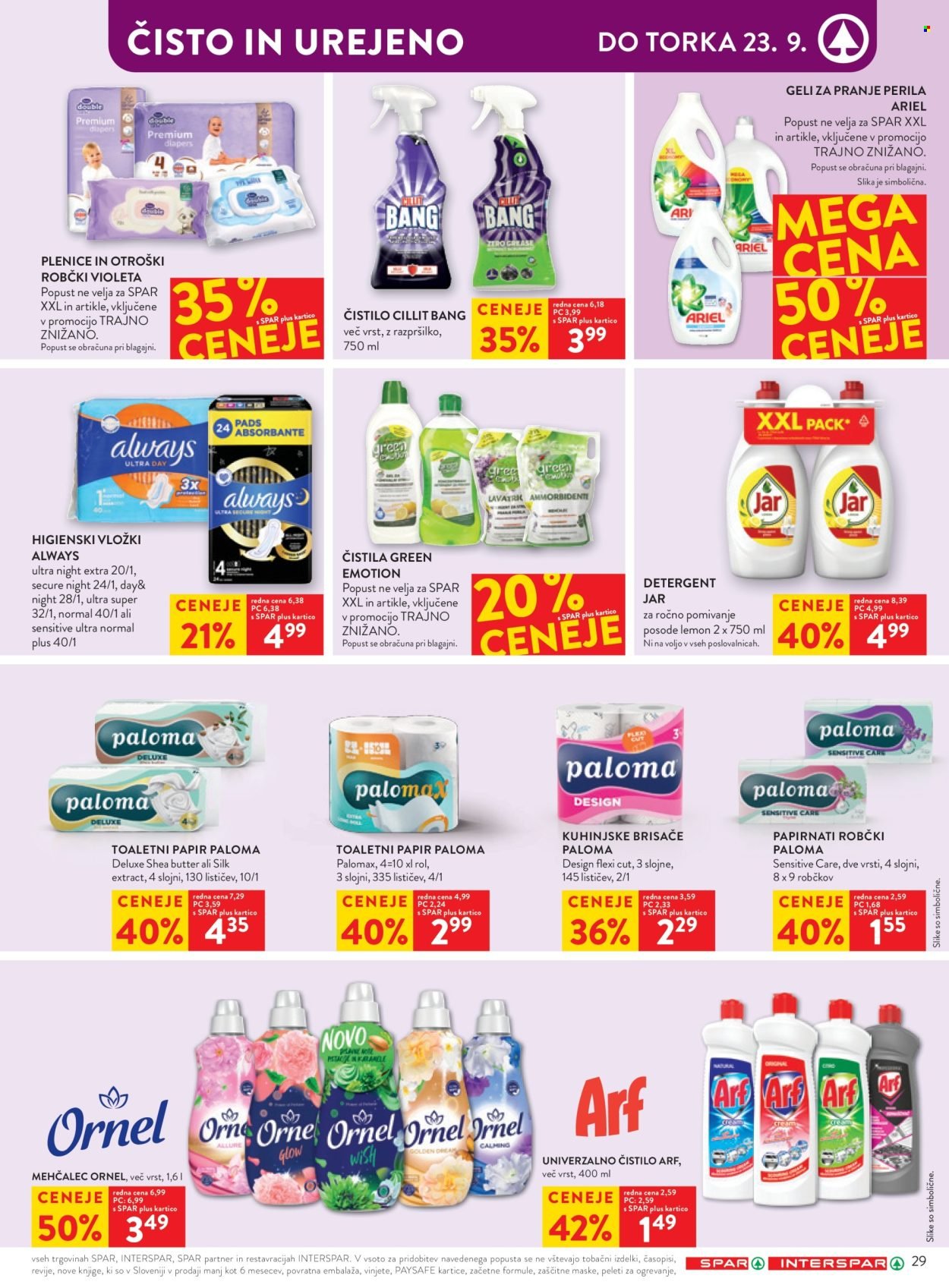 SPAR katalog - Od srede, 17. 9. 2025 (2025-09-17 - 2025-09-30)