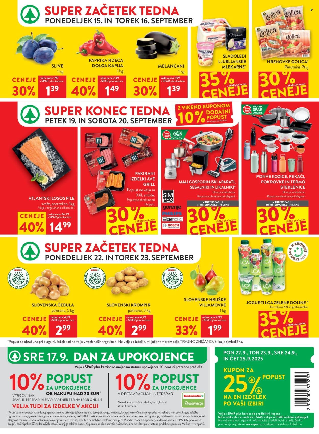 SPAR katalog - Od srede, 17. 9. 2025 (2025-09-17 - 2025-09-30)