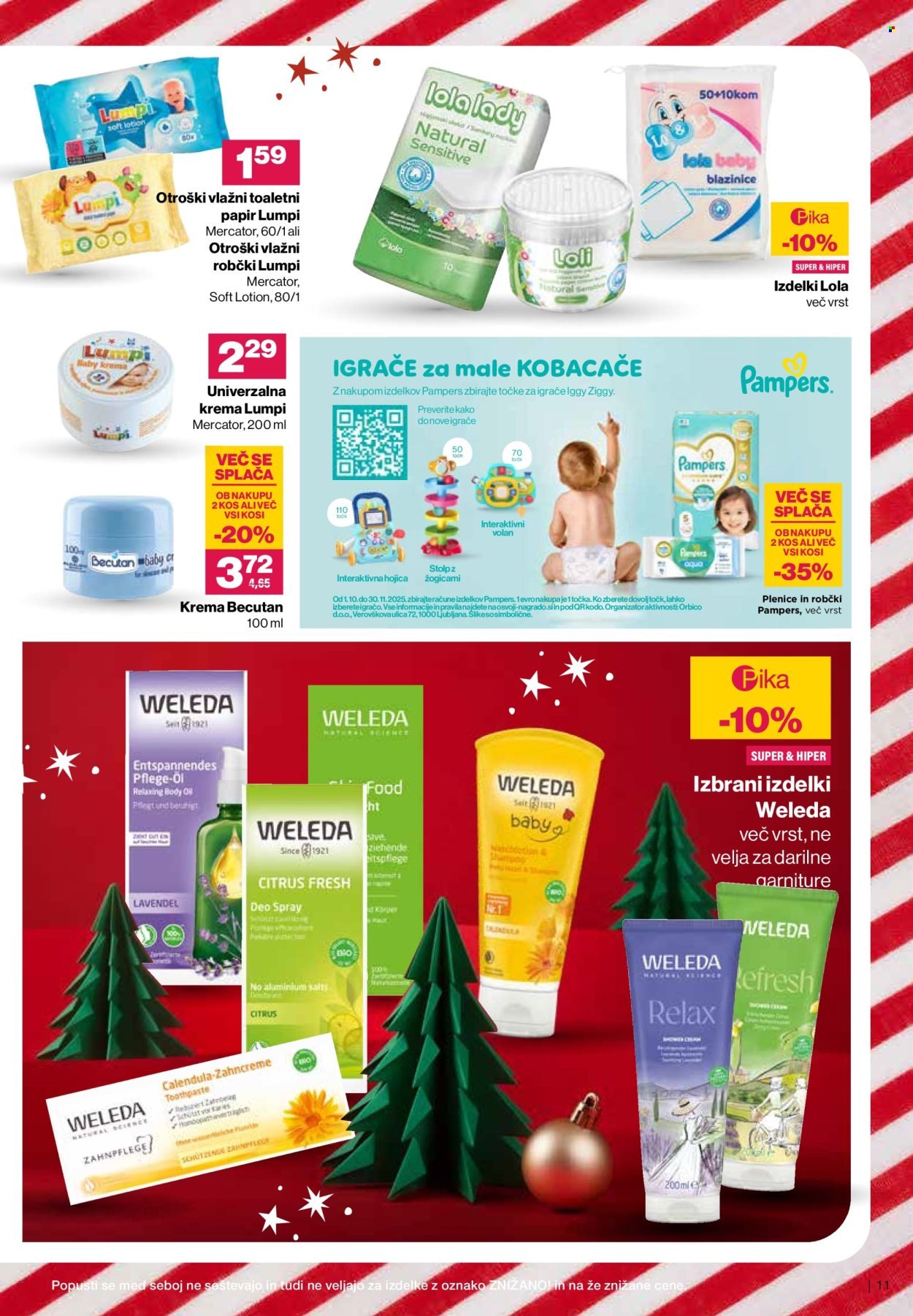MERCATOR katalog - Nega in darila za vso družino (2025-11-12 - 2025-11-26)