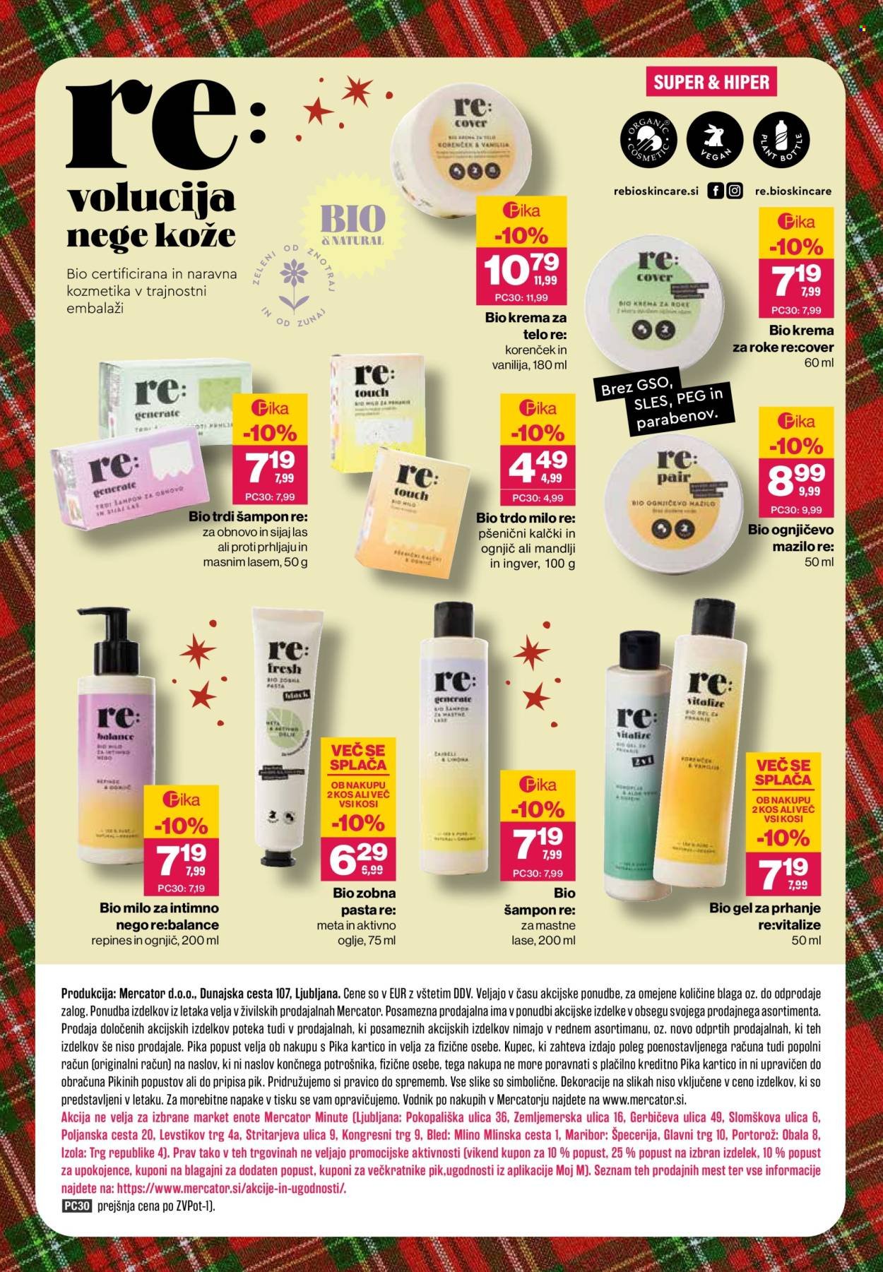 MERCATOR katalog - Nega in darila za vso družino (2025-11-12 - 2025-11-26)