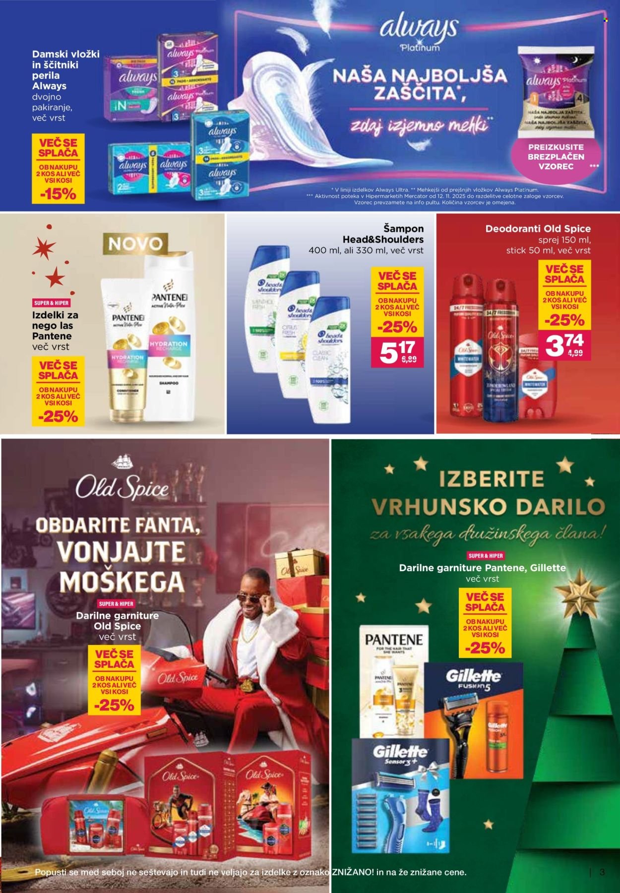 MERCATOR katalog - Nega in darila za vso družino (2025-11-12 - 2025-11-26)