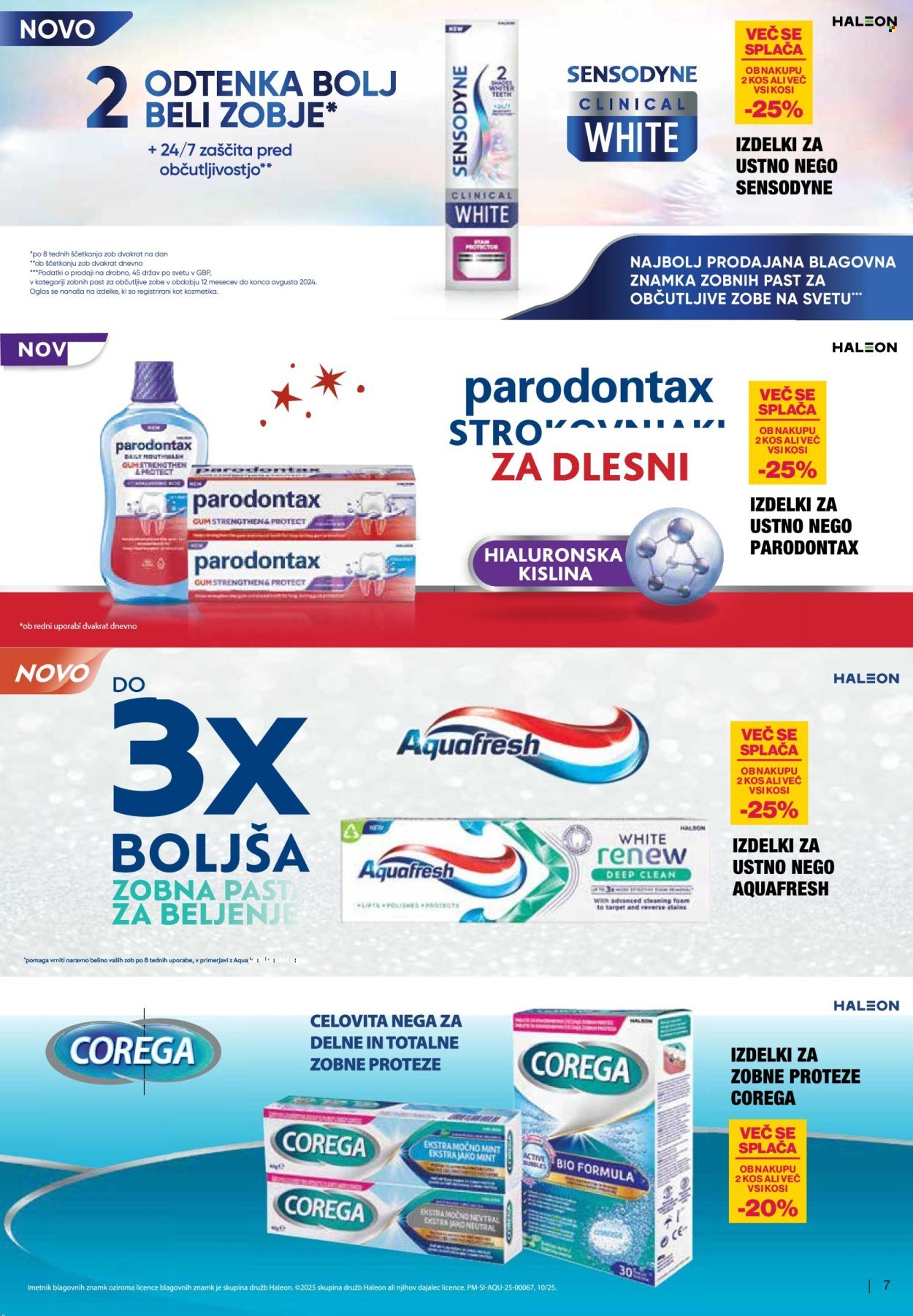 MERCATOR katalog - Nega in darila za vso družino (2025-11-12 - 2025-11-26)