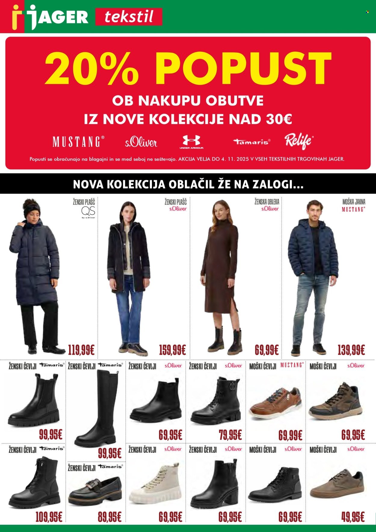 JAGER katalog - Katalog tekstil (2025-11-05 - 2025-11-11)