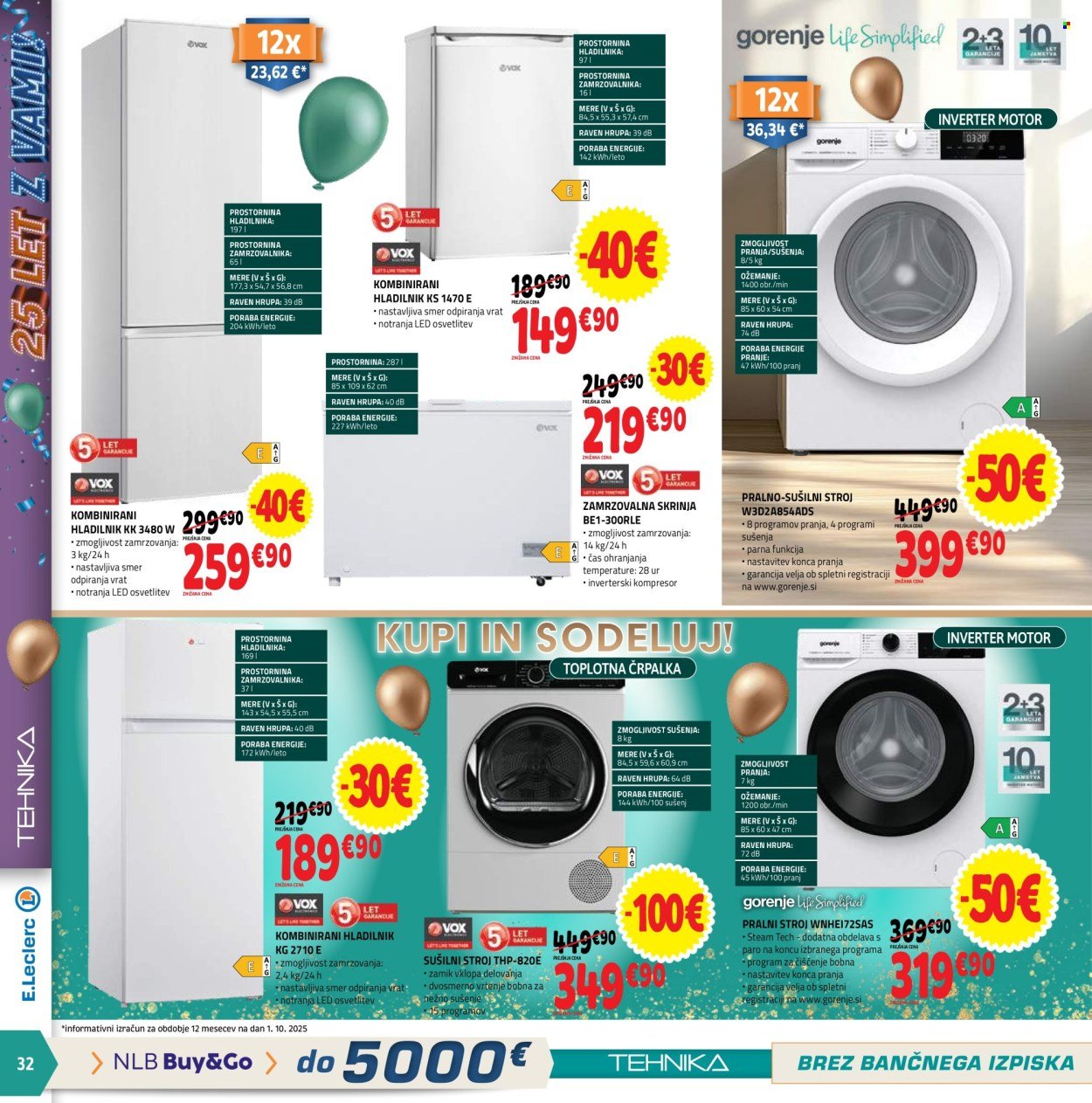 E.LECLERC katalog - Od srede, 15. 10. 2025 (2025-10-15 - 2025-10-25)