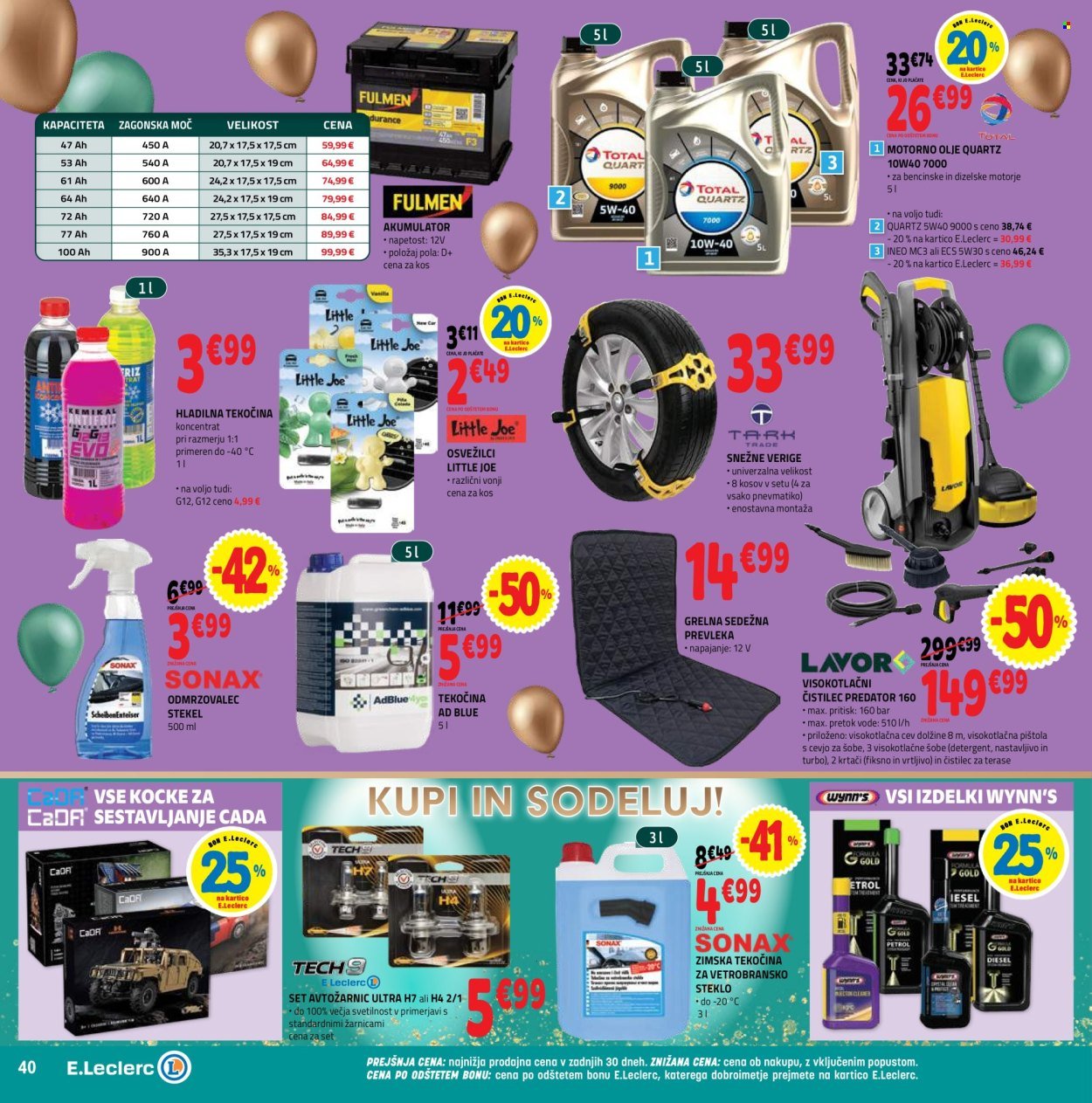 E.LECLERC katalog - Od srede, 15. 10. 2025 (2025-10-15 - 2025-10-25)