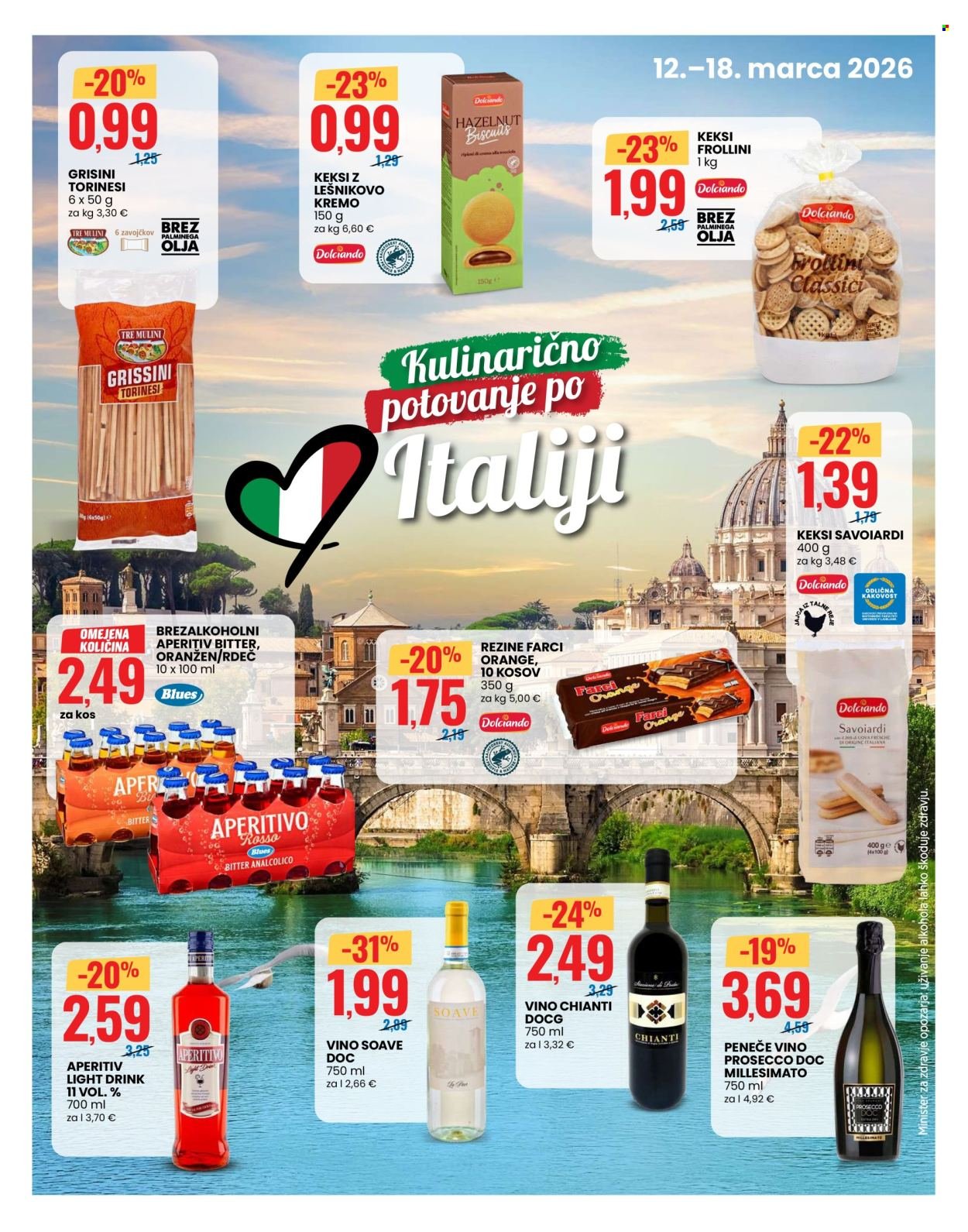 EUROSPIN katalog - Kulinarično potovanje po Italiji (2026-03-12 - 2026-03-18)