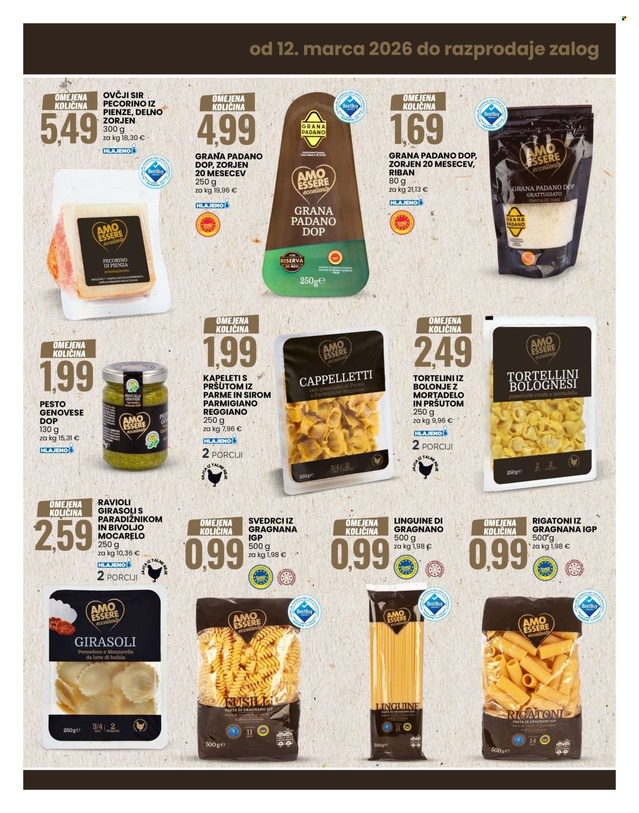 EUROSPIN katalog - Kulinarično potovanje po Italiji (2026-03-12 - 2026-03-18)