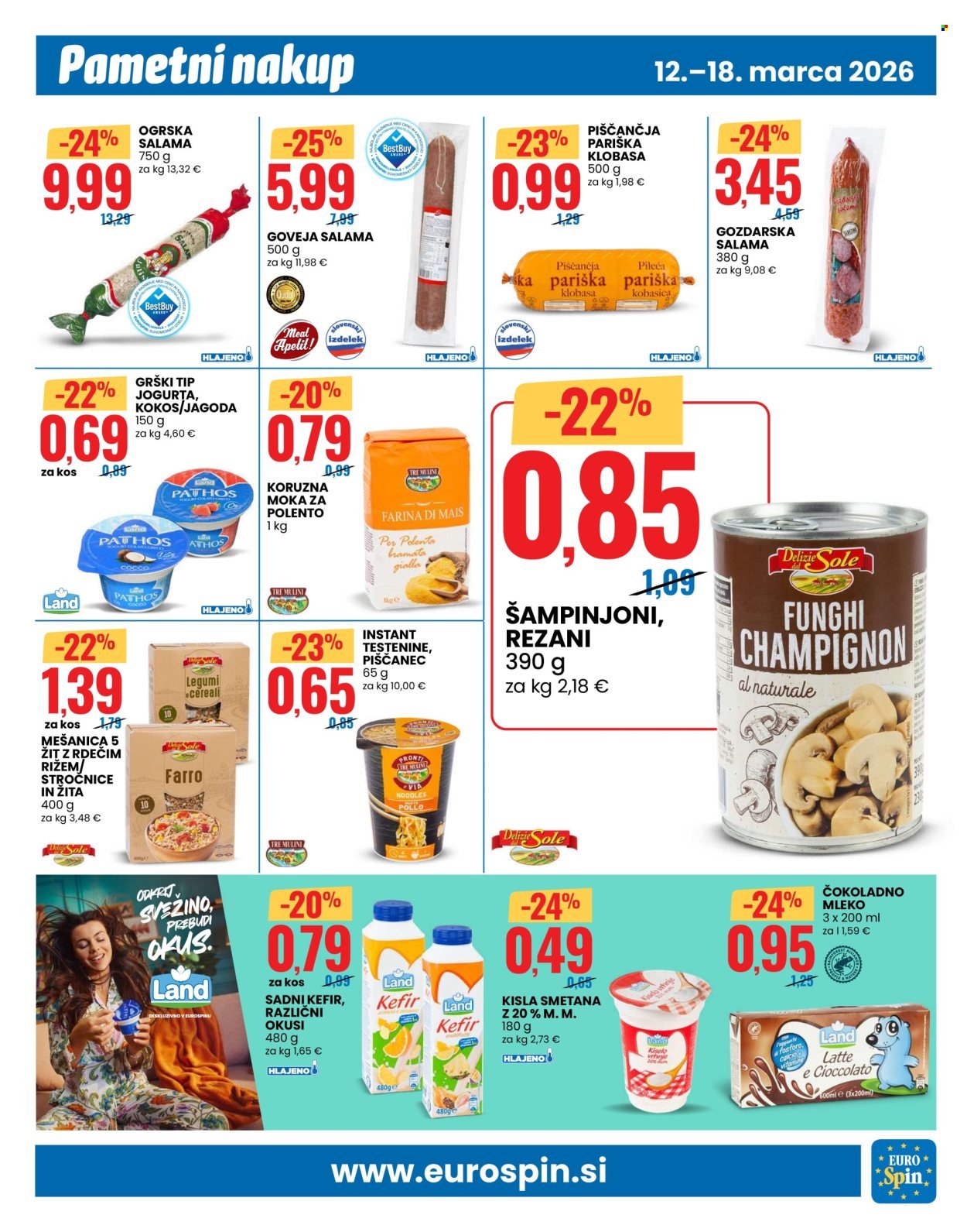 EUROSPIN katalog - Kulinarično potovanje po Italiji (2026-03-12 - 2026-03-18)