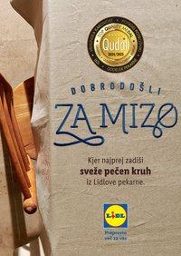 LIDL katalog - Dobrodošli za mizo (2025-01-14)