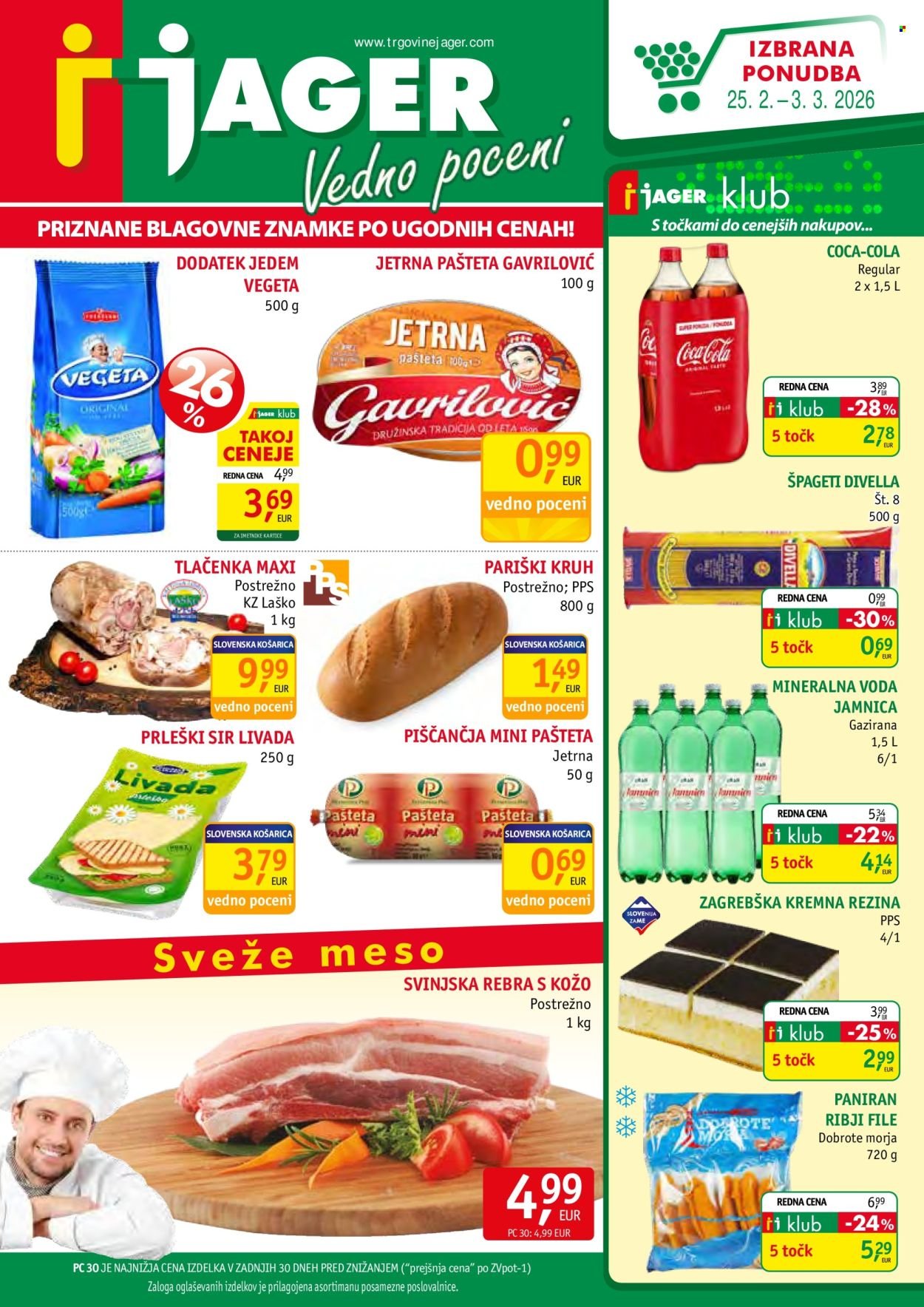 JAGER katalog - Katalog živila (2026-02-25 - 2026-03-03)