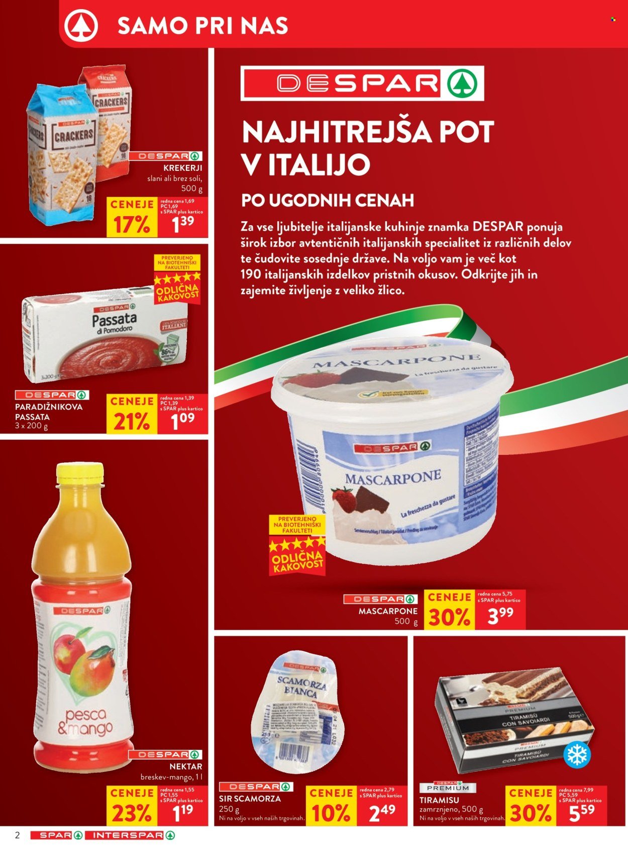 SPAR katalog - Od srede, 19. 11. 2025 (2025-11-19 - 2025-12-02)