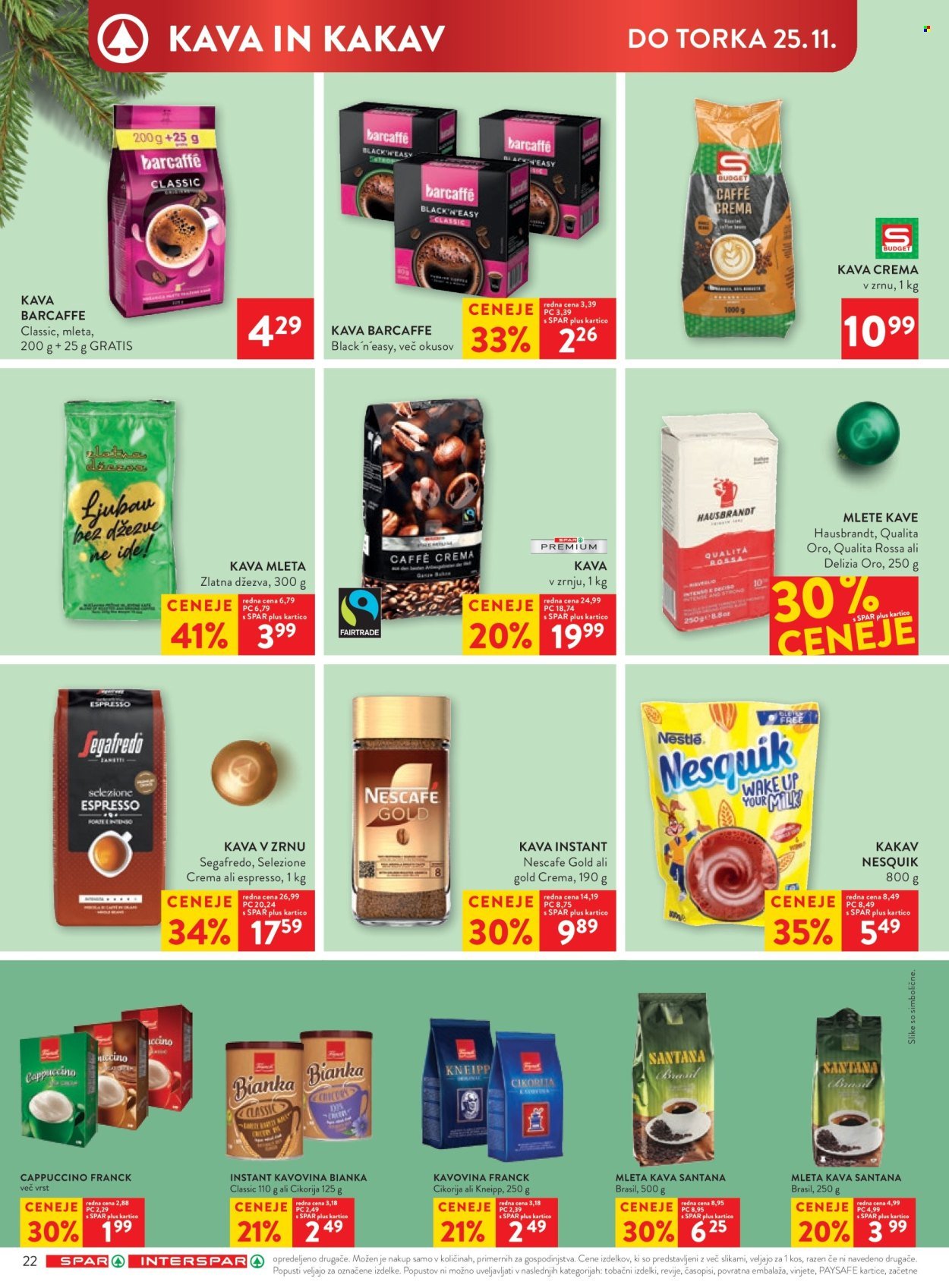 SPAR katalog - Od srede, 19. 11. 2025 (2025-11-19 - 2025-12-02)