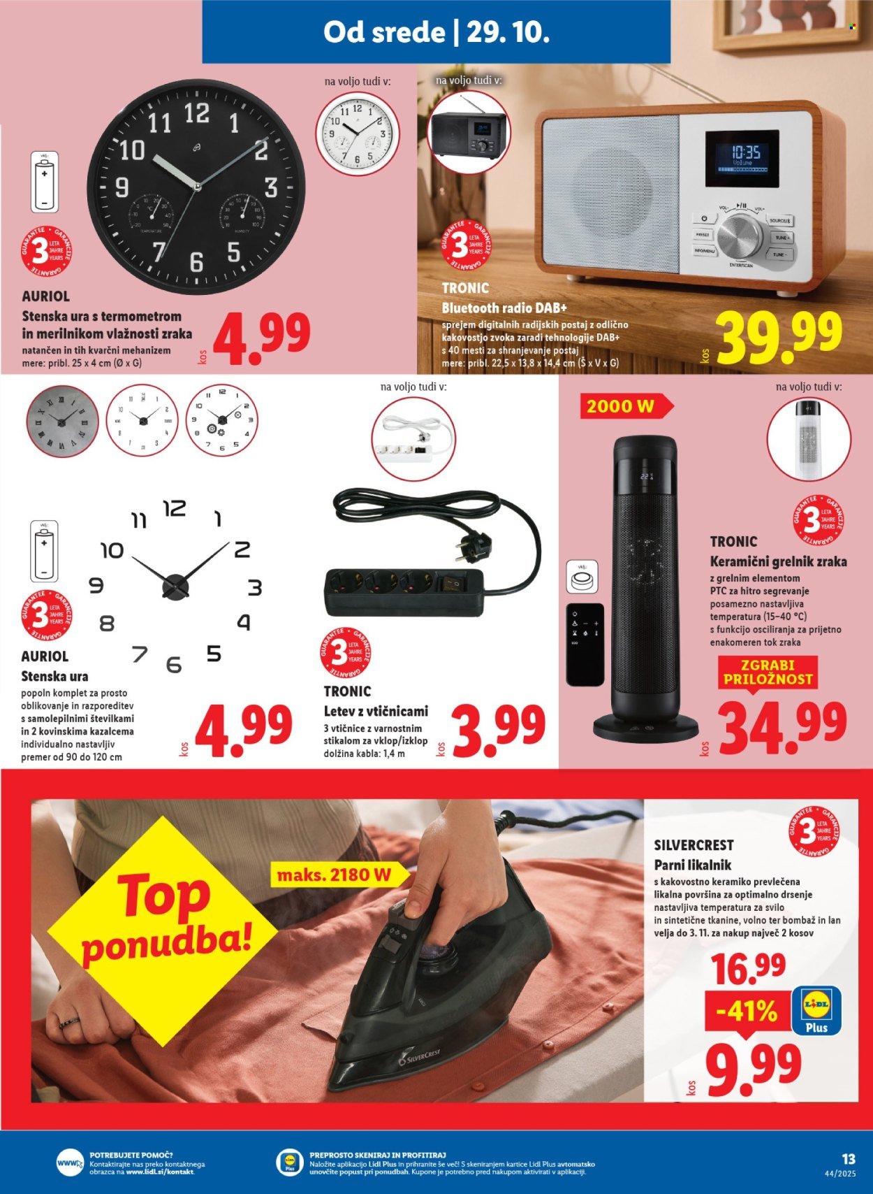 LIDL katalog - Od srede, 29. 10. 2025 (2025-10-29 - 2025-11-05)