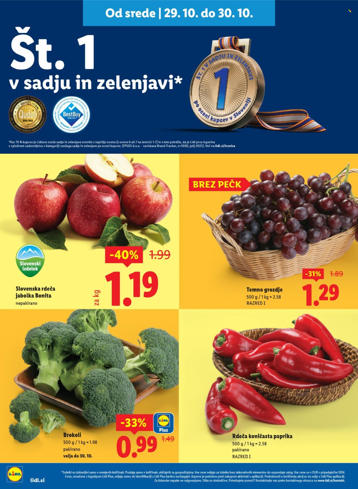 LIDL katalog - Od srede, 29. 10. 2025 (2025-10-29 - 2025-11-05)