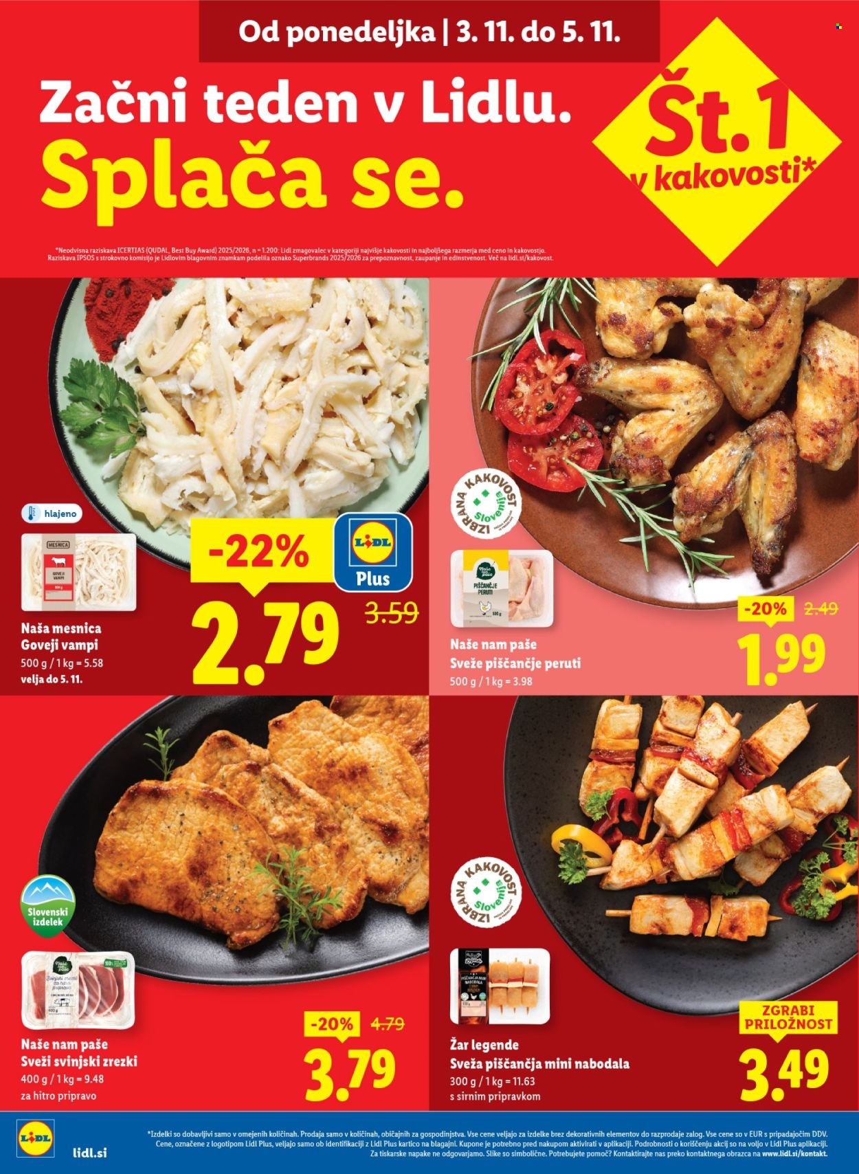 LIDL katalog - Od srede, 29. 10. 2025 (2025-10-29 - 2025-11-05)