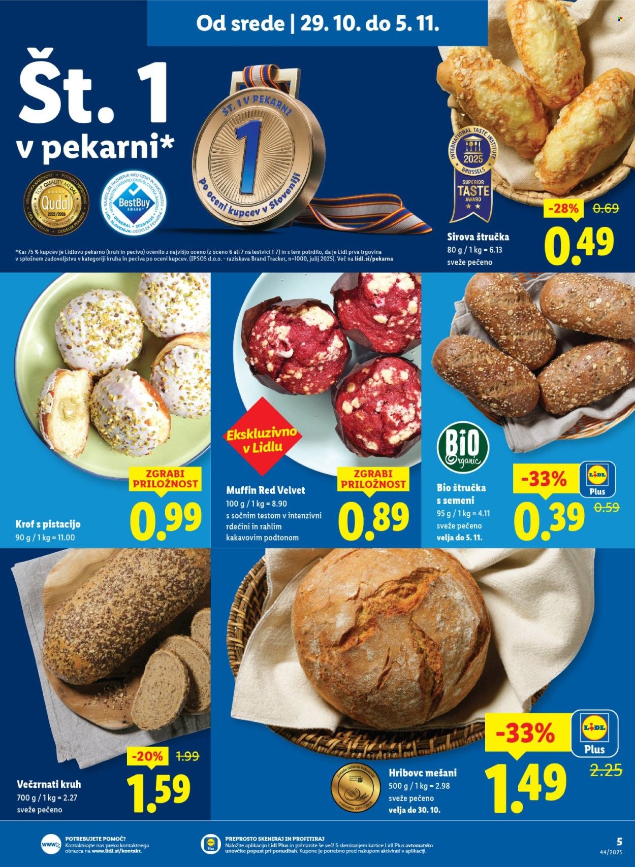 LIDL katalog - Od srede, 29. 10. 2025 (2025-10-29 - 2025-11-05)
