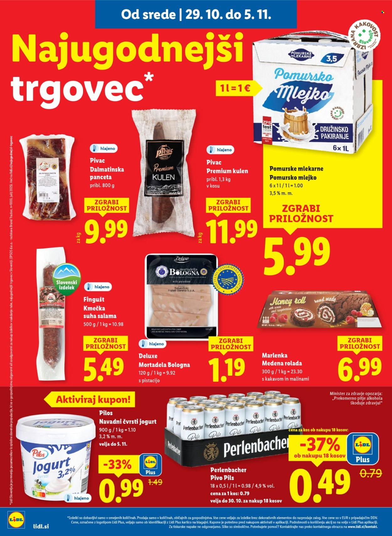 LIDL katalog - Od srede, 29. 10. 2025 (2025-10-29 - 2025-11-05)