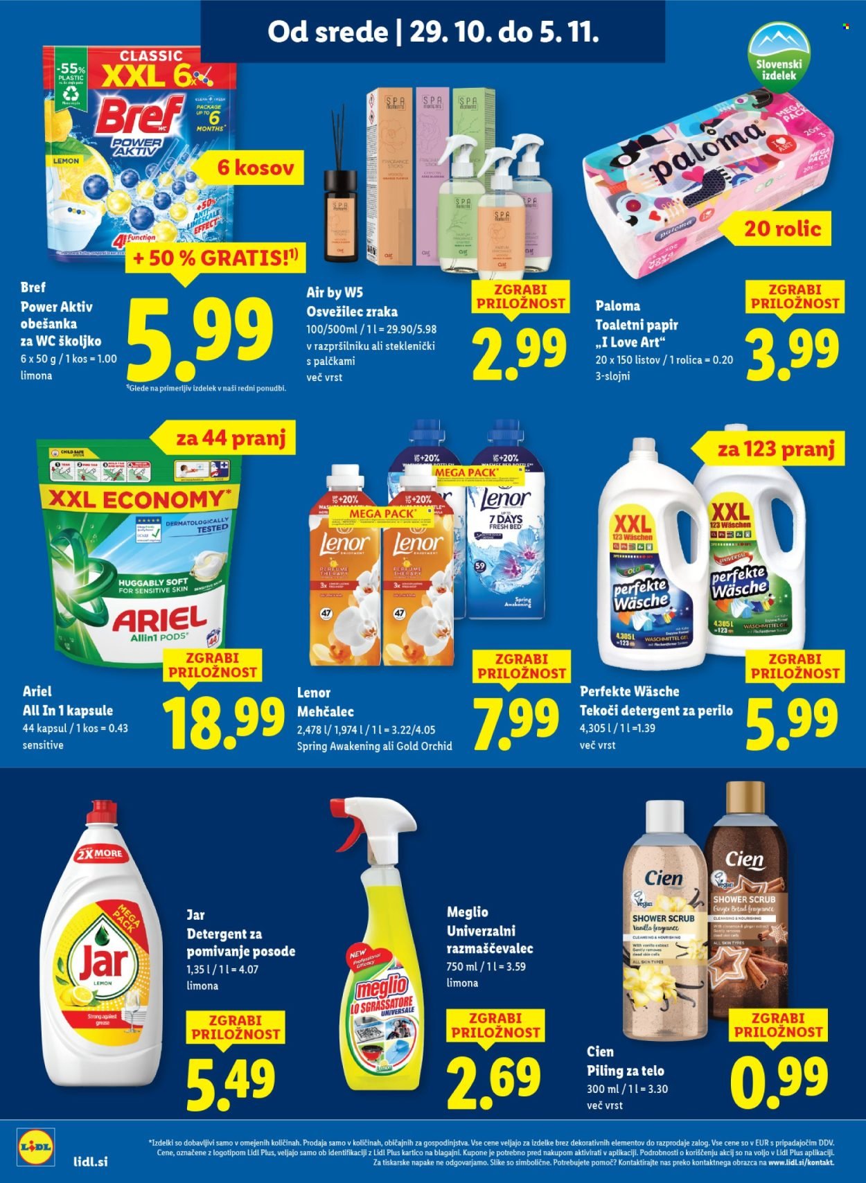 LIDL katalog - Od srede, 29. 10. 2025 (2025-10-29 - 2025-11-05)