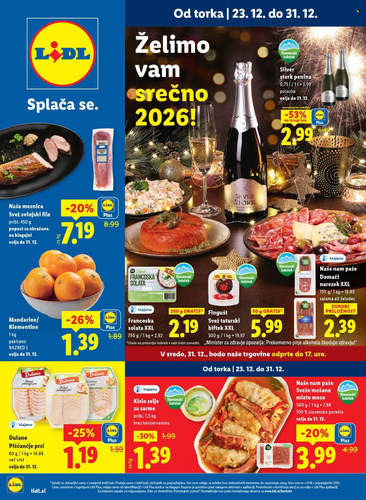 LIDL katalog - Od torka, 23. 12. 2025 (2025-12-23 - 2025-12-31)