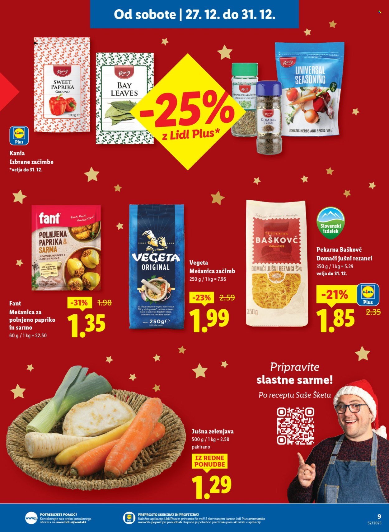 LIDL katalog - Od torka, 23. 12. 2025 (2025-12-23 - 2025-12-31)