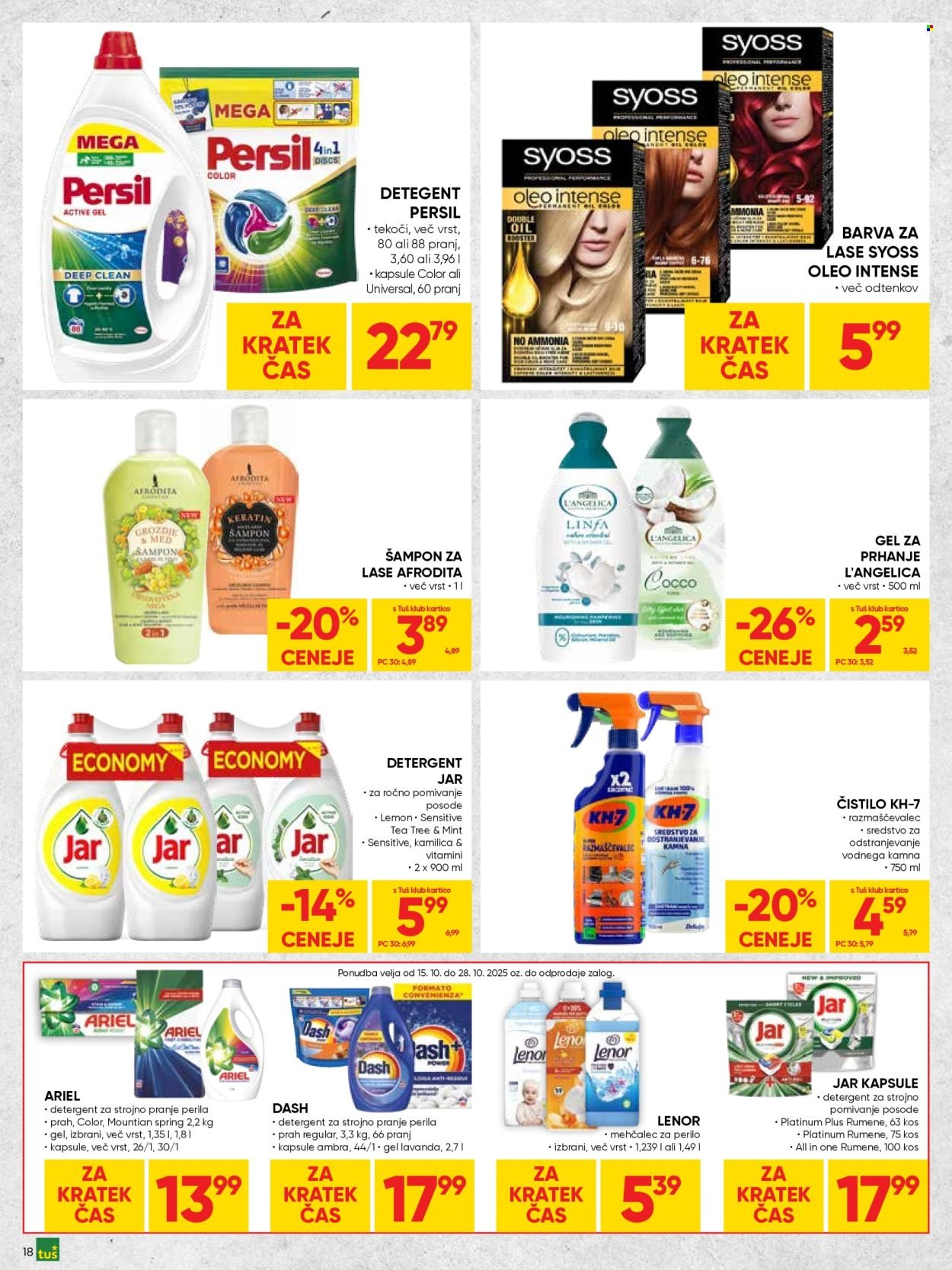 TUŠ katalog - AKCIJSKI KATALOG (2025-10-15 - 2025-10-28)