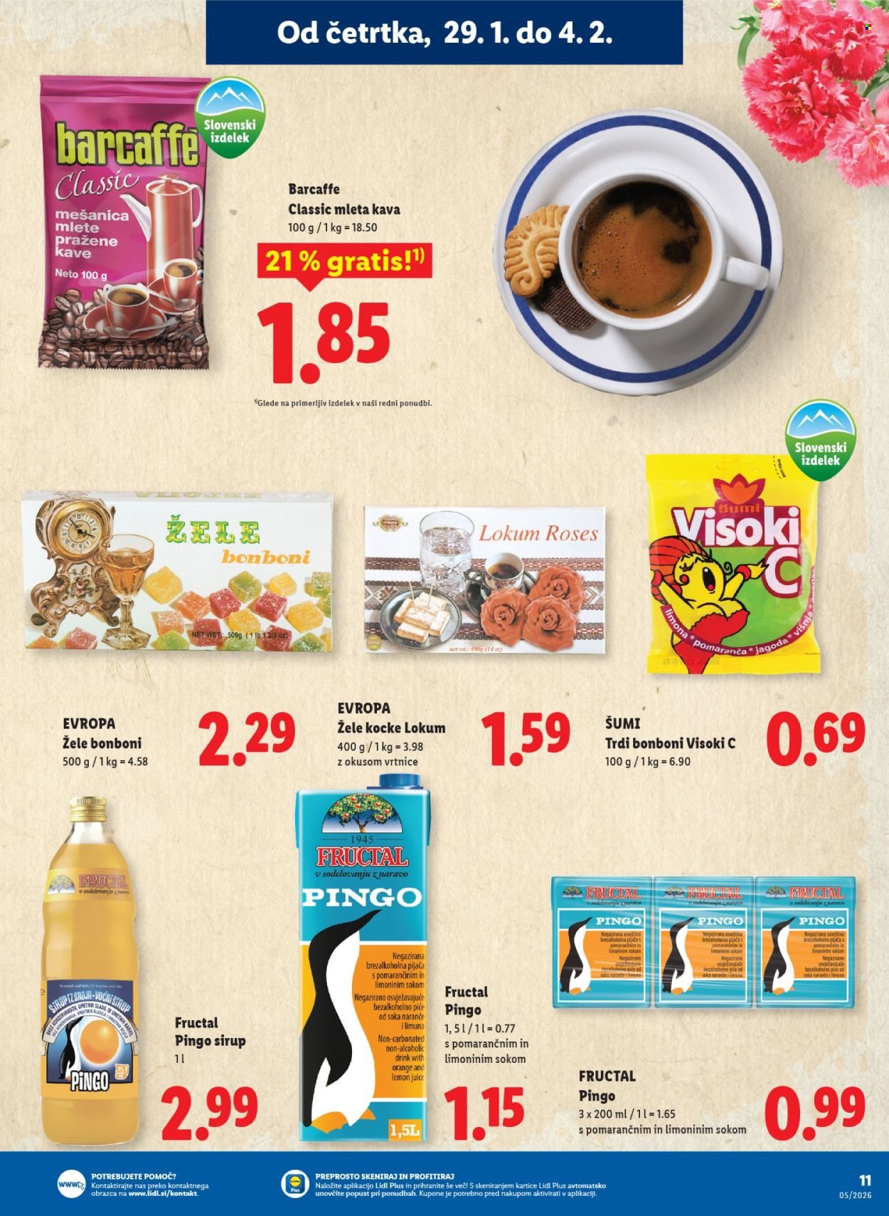 LIDL katalog - Od četrtka, 29. 1. 2026 (2026-01-29 - 2026-02-04)