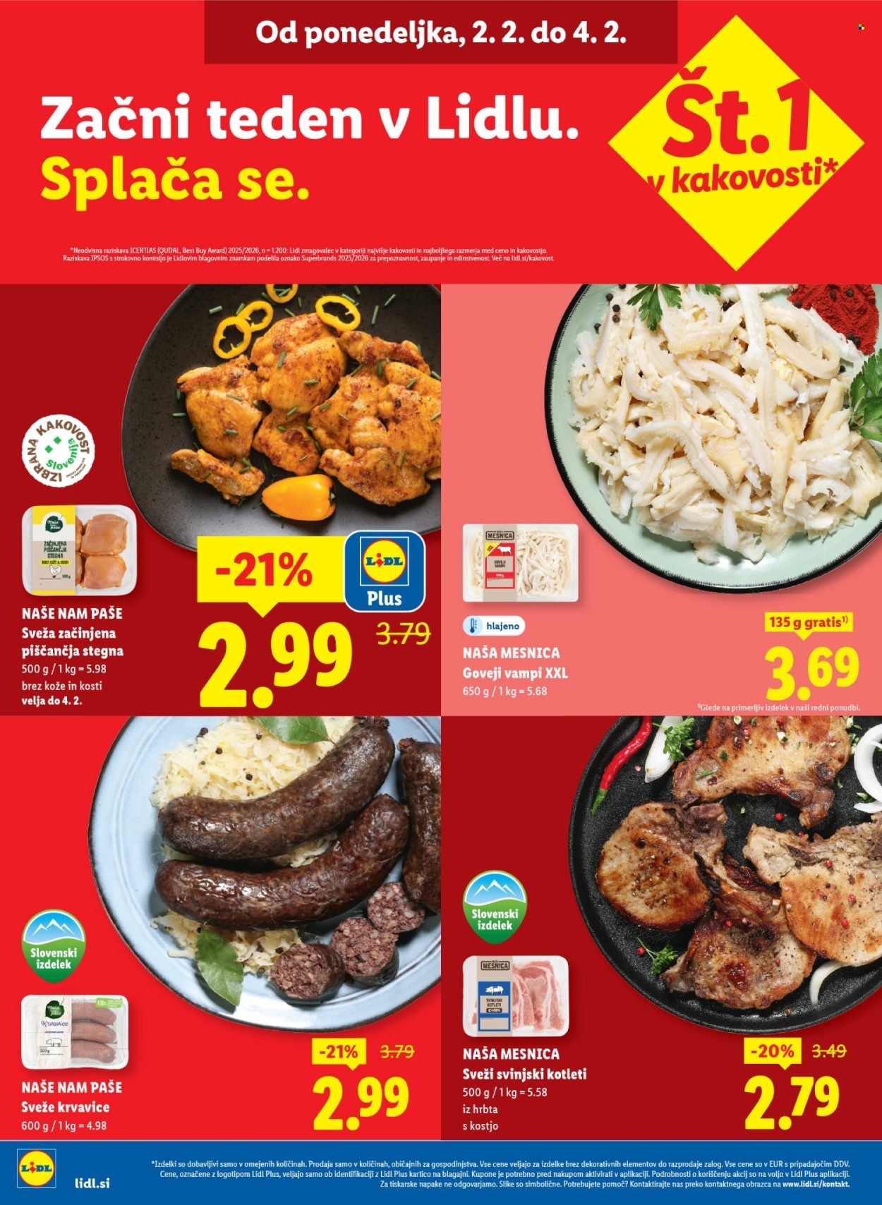 LIDL katalog - Od četrtka, 29. 1. 2026 (2026-01-29 - 2026-02-04)