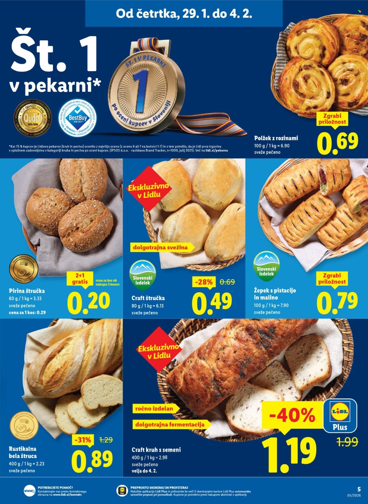LIDL katalog - Od četrtka, 29. 1. 2026 (2026-01-29 - 2026-02-04)