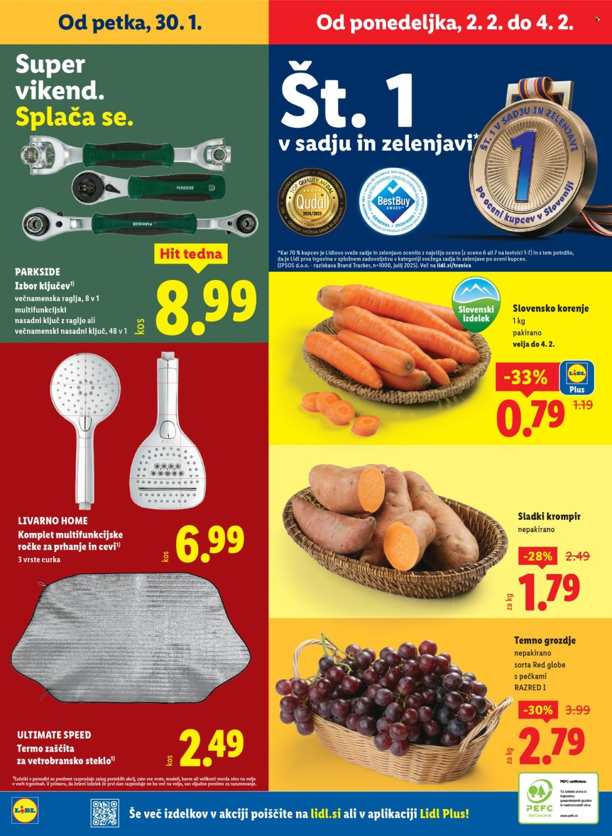 LIDL katalog - Od četrtka, 29. 1. 2026 (2026-01-29 - 2026-02-04)