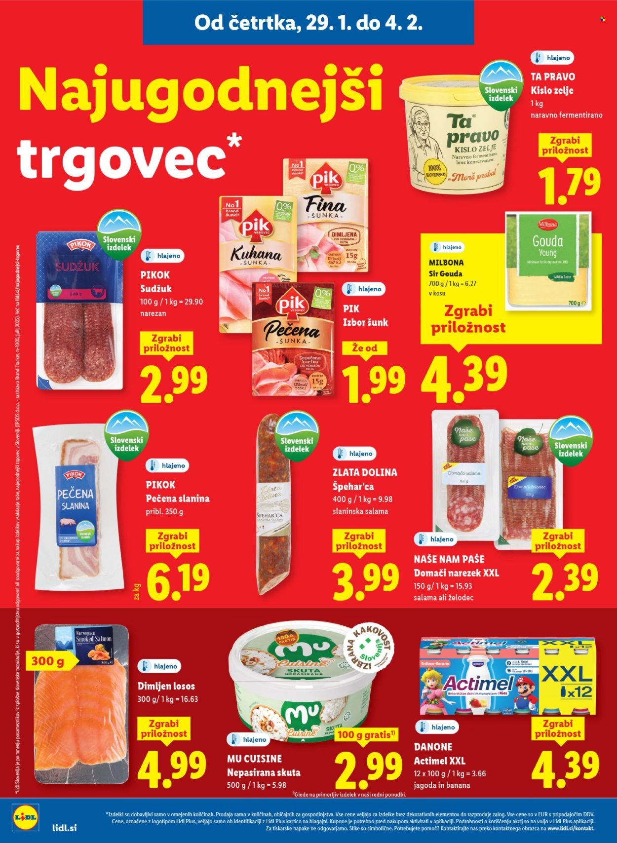 LIDL katalog - Od četrtka, 29. 1. 2026 (2026-01-29 - 2026-02-04)