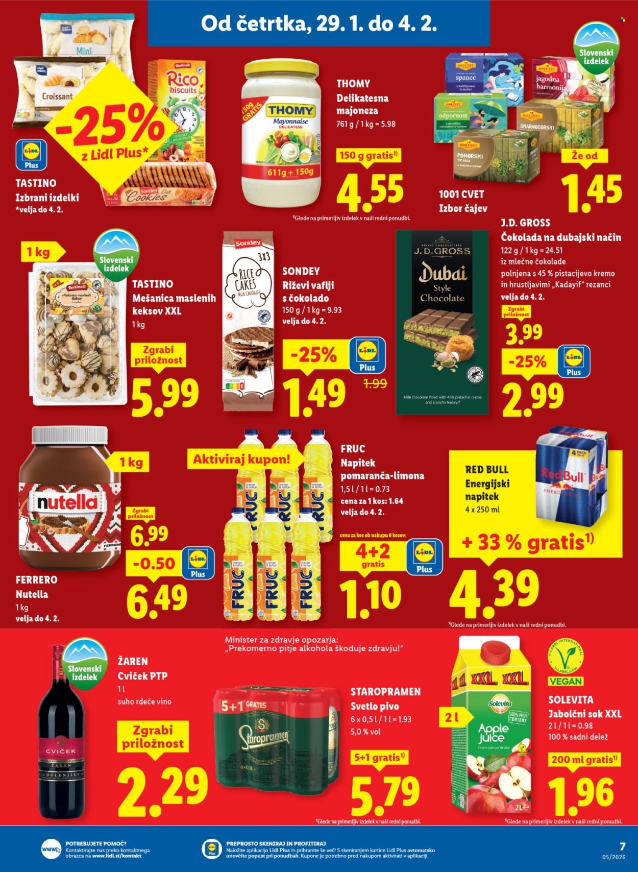 LIDL katalog - Od četrtka, 29. 1. 2026 (2026-01-29 - 2026-02-04)