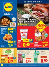 LIDL katalog - Od četrtka, 29. 1. 2026 (2026-01-29 - 2026-02-04)