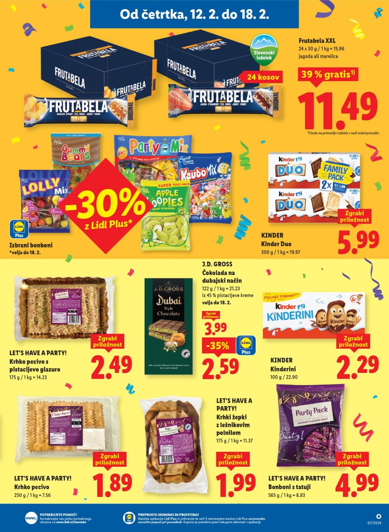 LIDL katalog - Od četrtka, 12. 2. 2026 (2026-02-12 - 2026-02-18)
