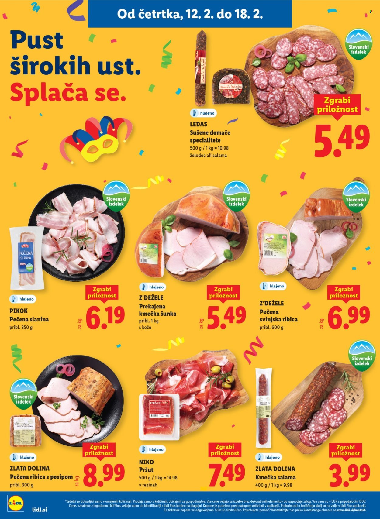 LIDL katalog - Od četrtka, 12. 2. 2026 (2026-02-12 - 2026-02-18)
