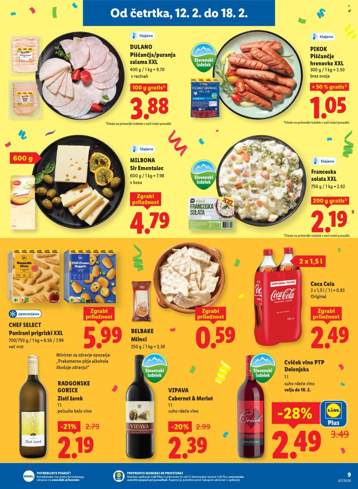 LIDL katalog - Od četrtka, 12. 2. 2026 (2026-02-12 - 2026-02-18)