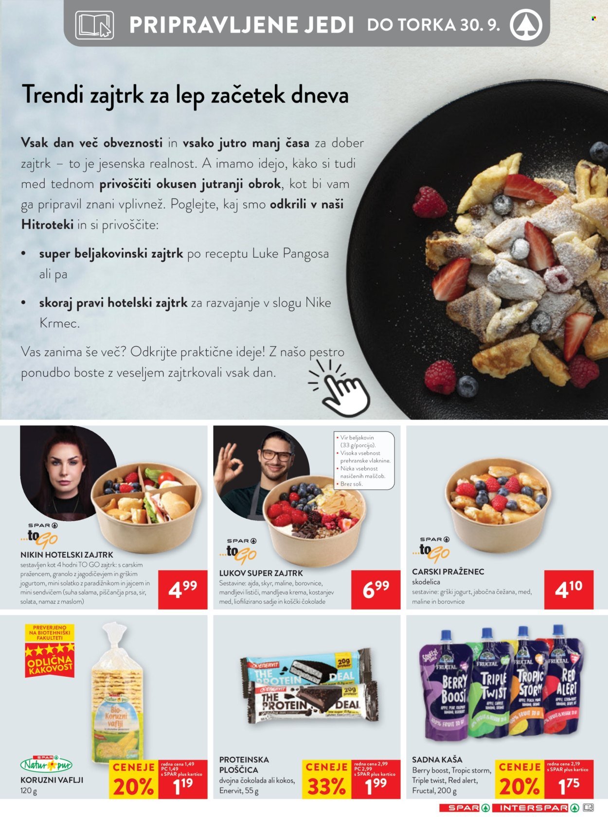 SPAR katalog - Od srede, 24. 9. 2025 (2025-09-24 - 2025-09-30)