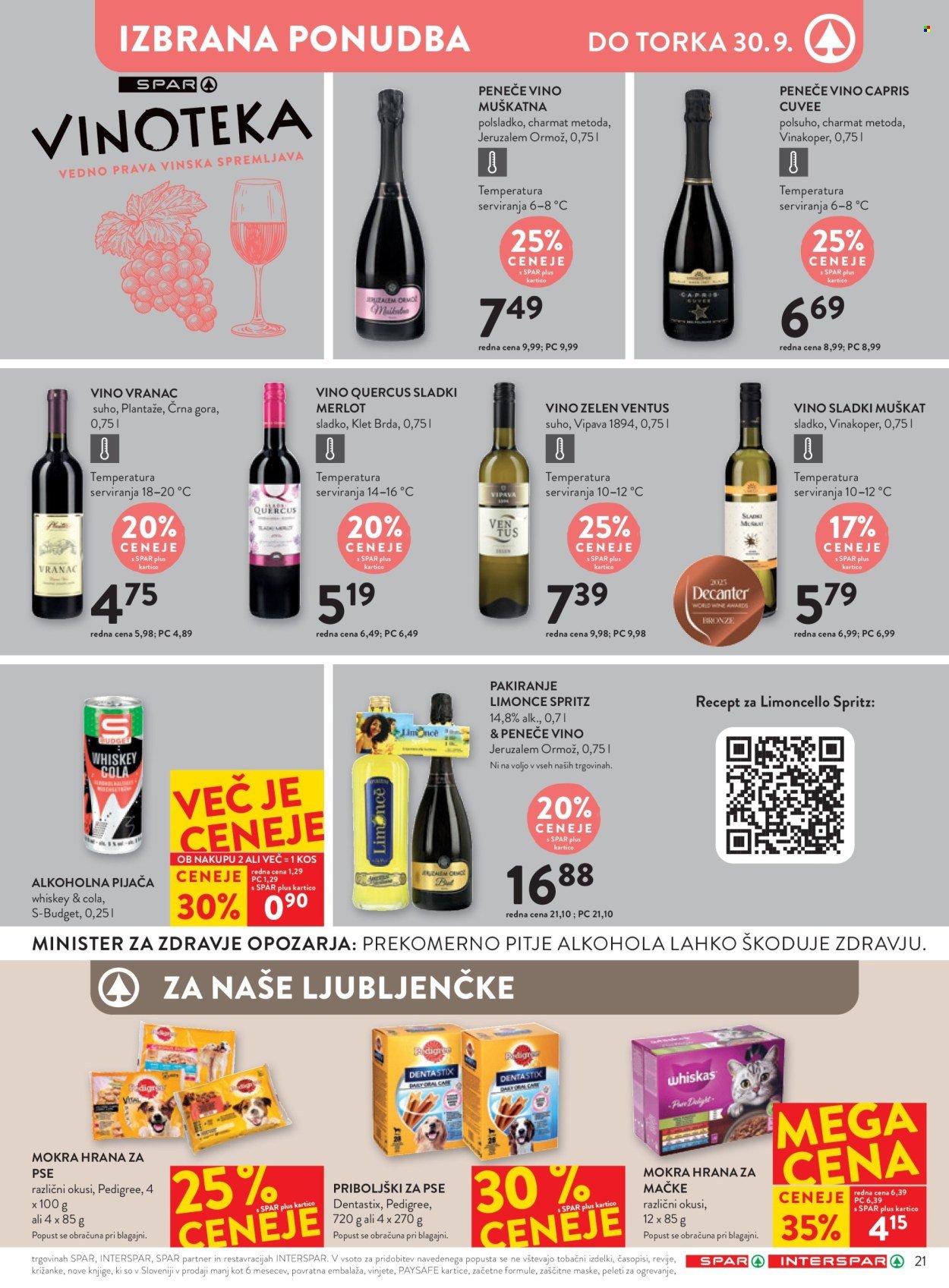 SPAR katalog - Od srede, 24. 9. 2025 (2025-09-24 - 2025-09-30)