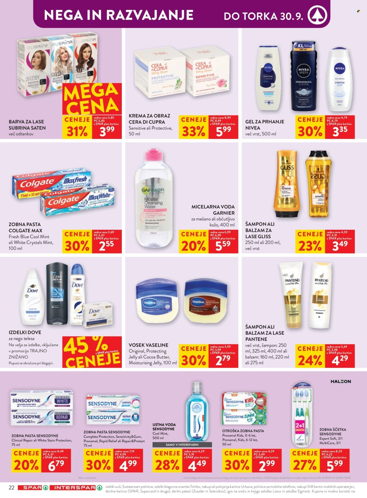 SPAR katalog - Od srede, 24. 9. 2025 (2025-09-24 - 2025-09-30)