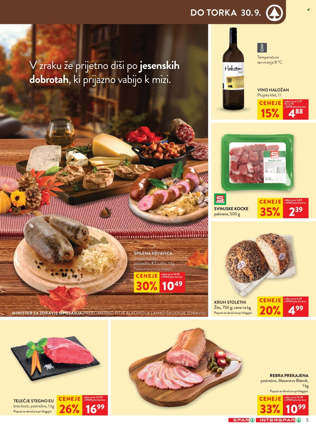 SPAR katalog - Od srede, 24. 9. 2025 (2025-09-24 - 2025-09-30)