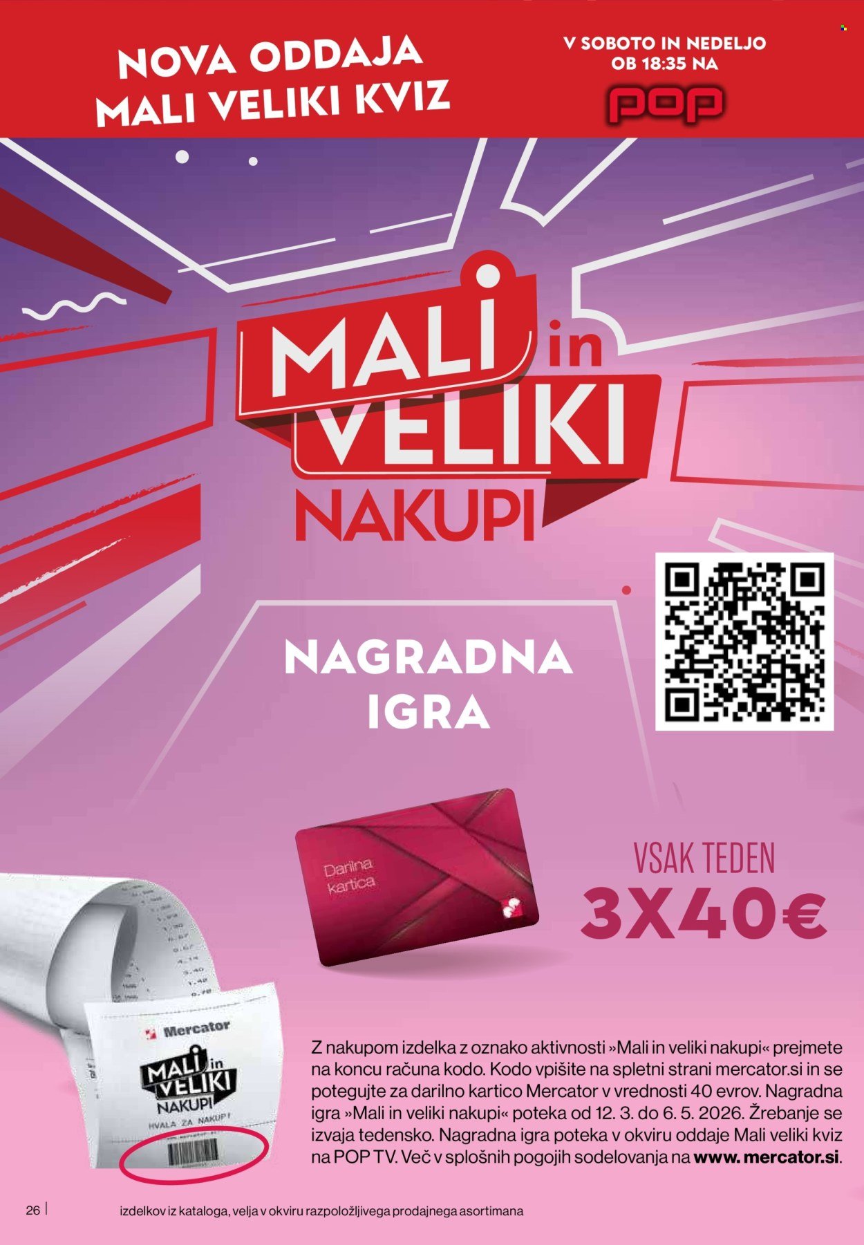MERCATOR katalog - Redni katalog (2026-03-26 - 2026-04-01)
