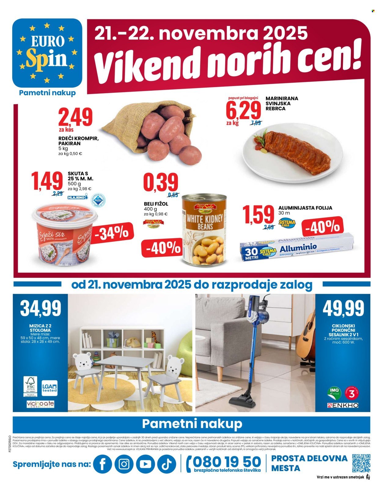 EUROSPIN katalog - Črni teden v Eurospinu (2025-11-20 - 2025-11-26)