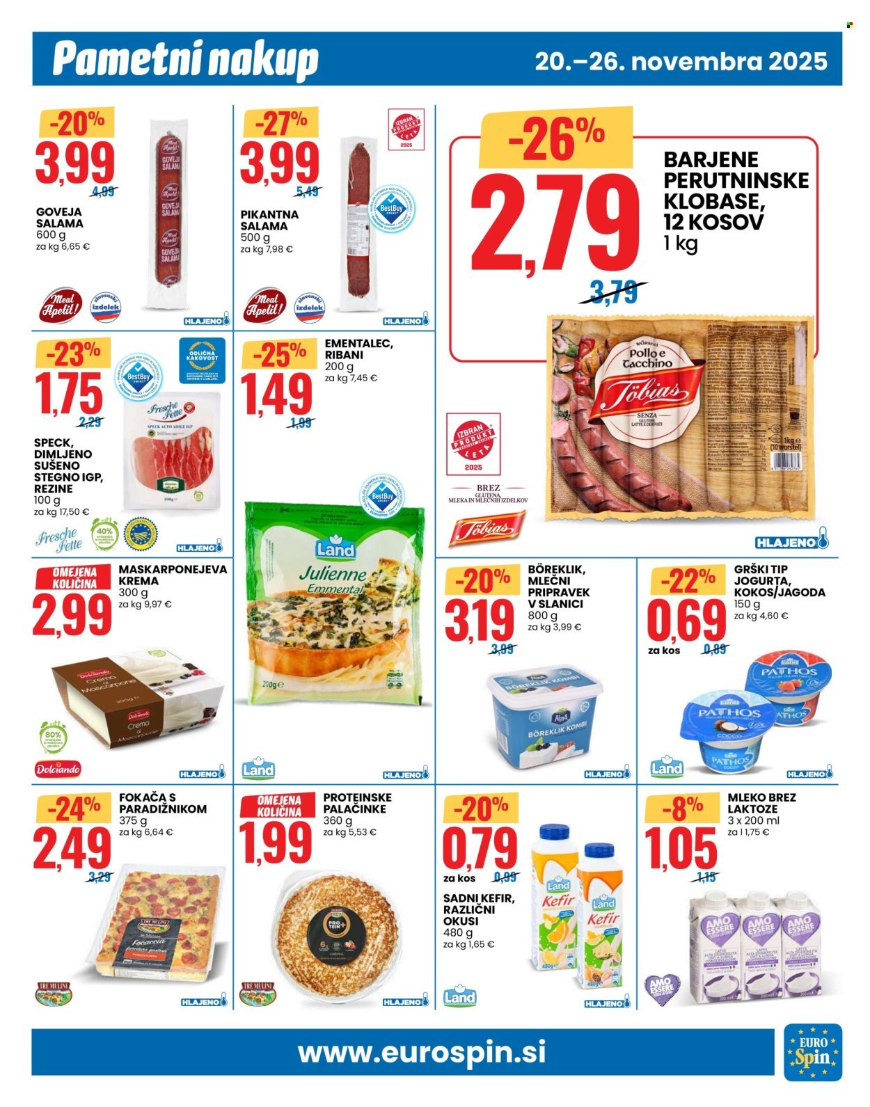 EUROSPIN katalog - Črni teden v Eurospinu (2025-11-20 - 2025-11-26)