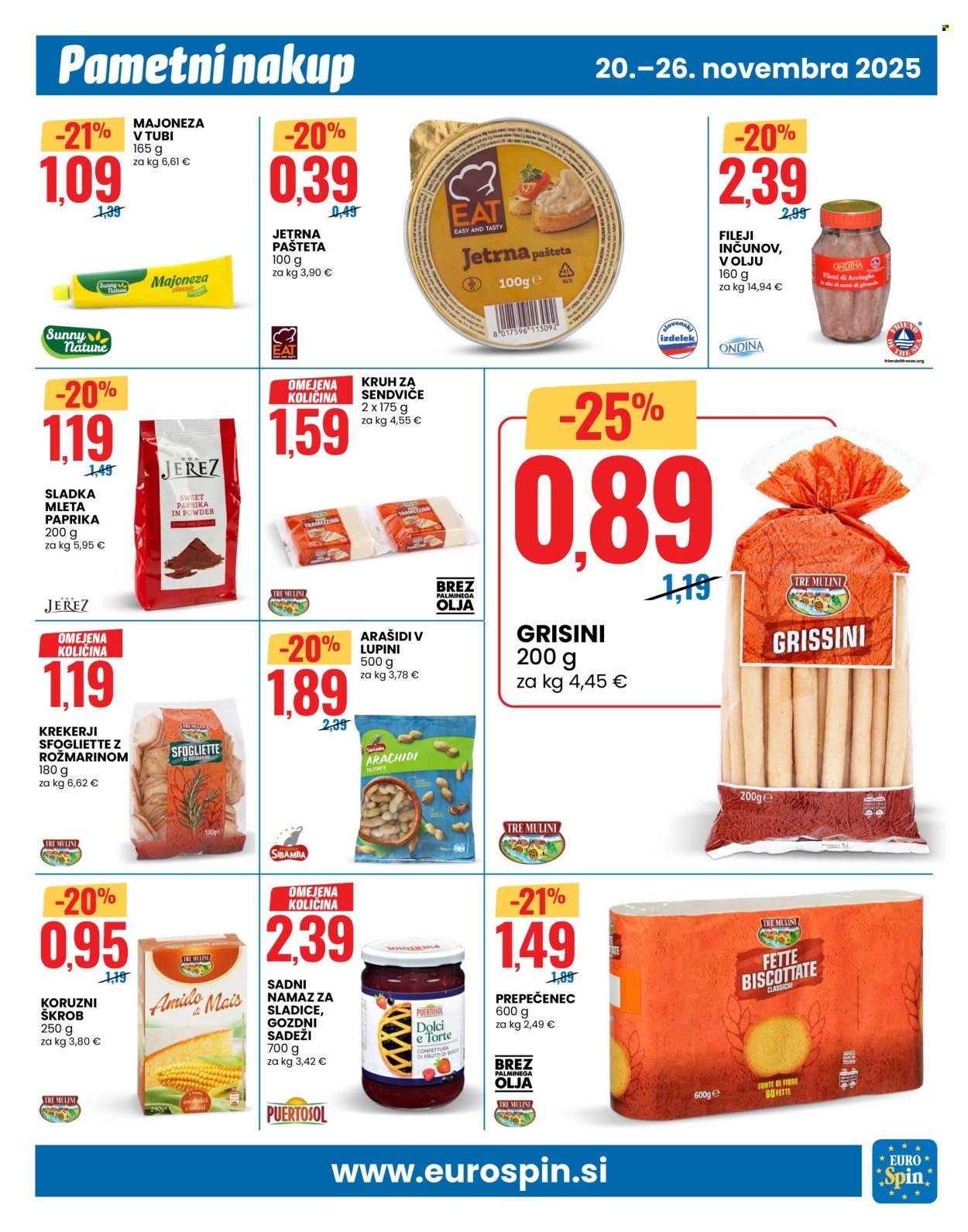 EUROSPIN katalog - Črni teden v Eurospinu (2025-11-20 - 2025-11-26)