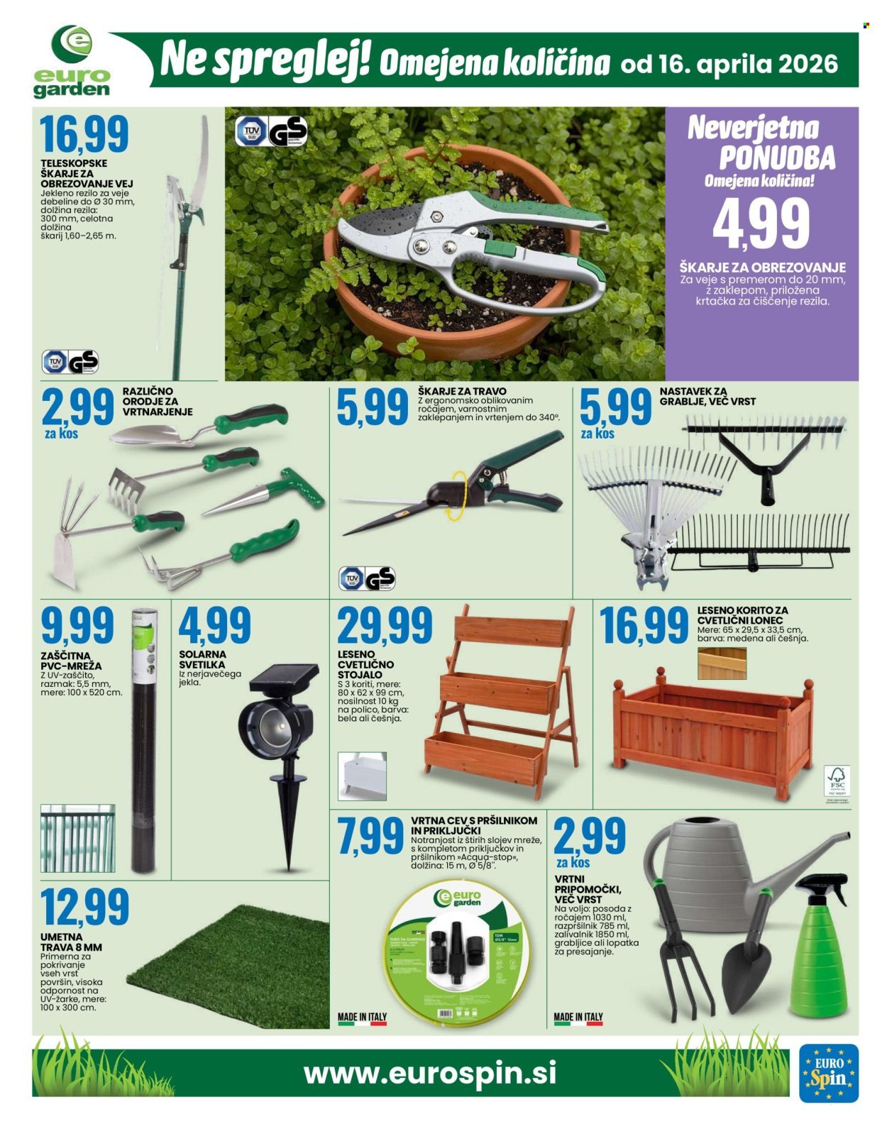 EUROSPIN katalog - Kakovost po nizkih cenah (2026-04-16 - 2026-04-22)