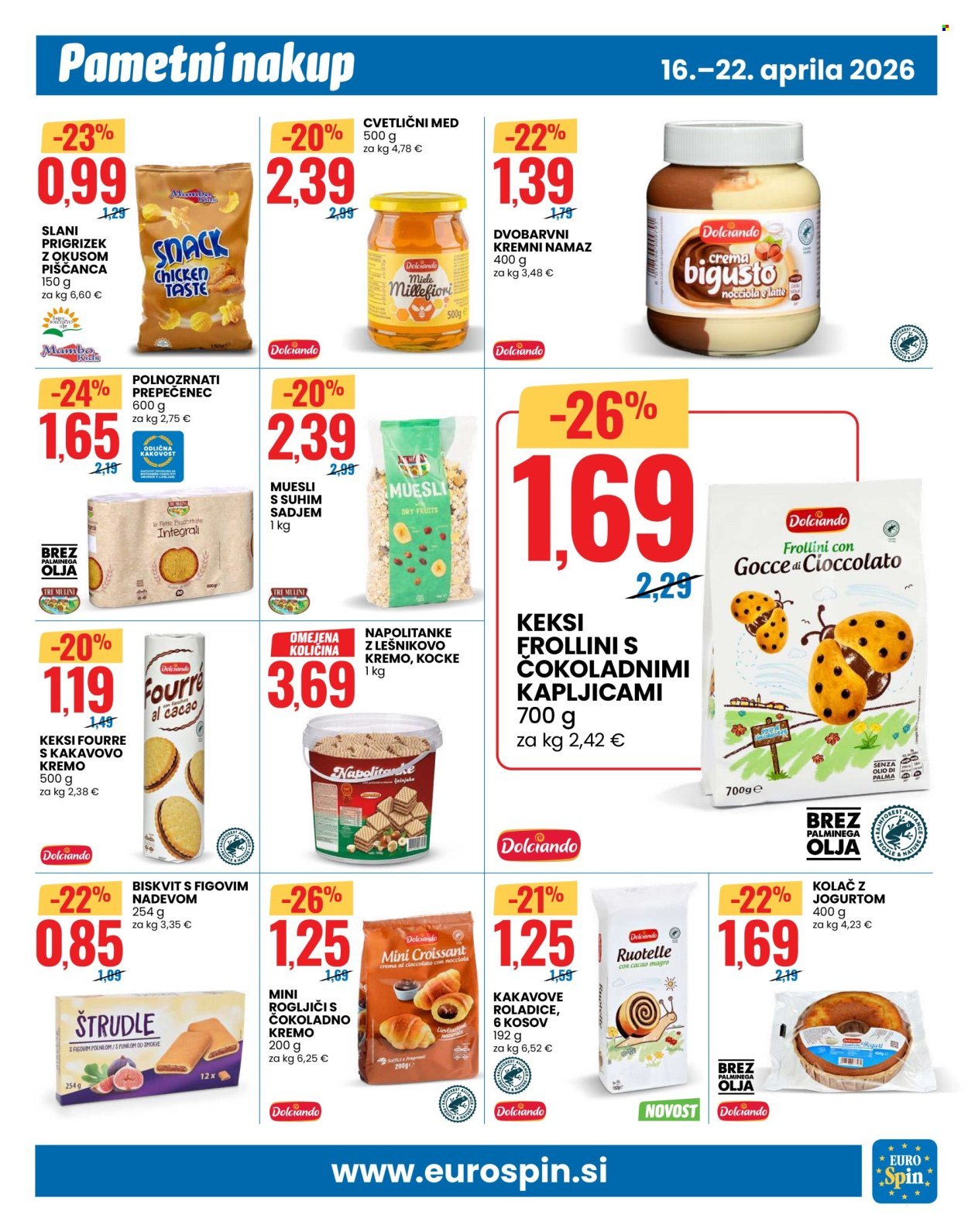 EUROSPIN katalog - Kakovost po nizkih cenah (2026-04-16 - 2026-04-22)