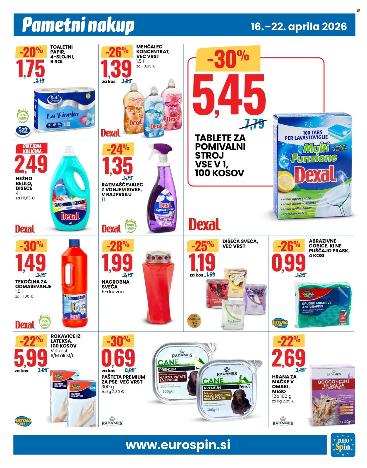 EUROSPIN katalog - Kakovost po nizkih cenah (2026-04-16 - 2026-04-22)