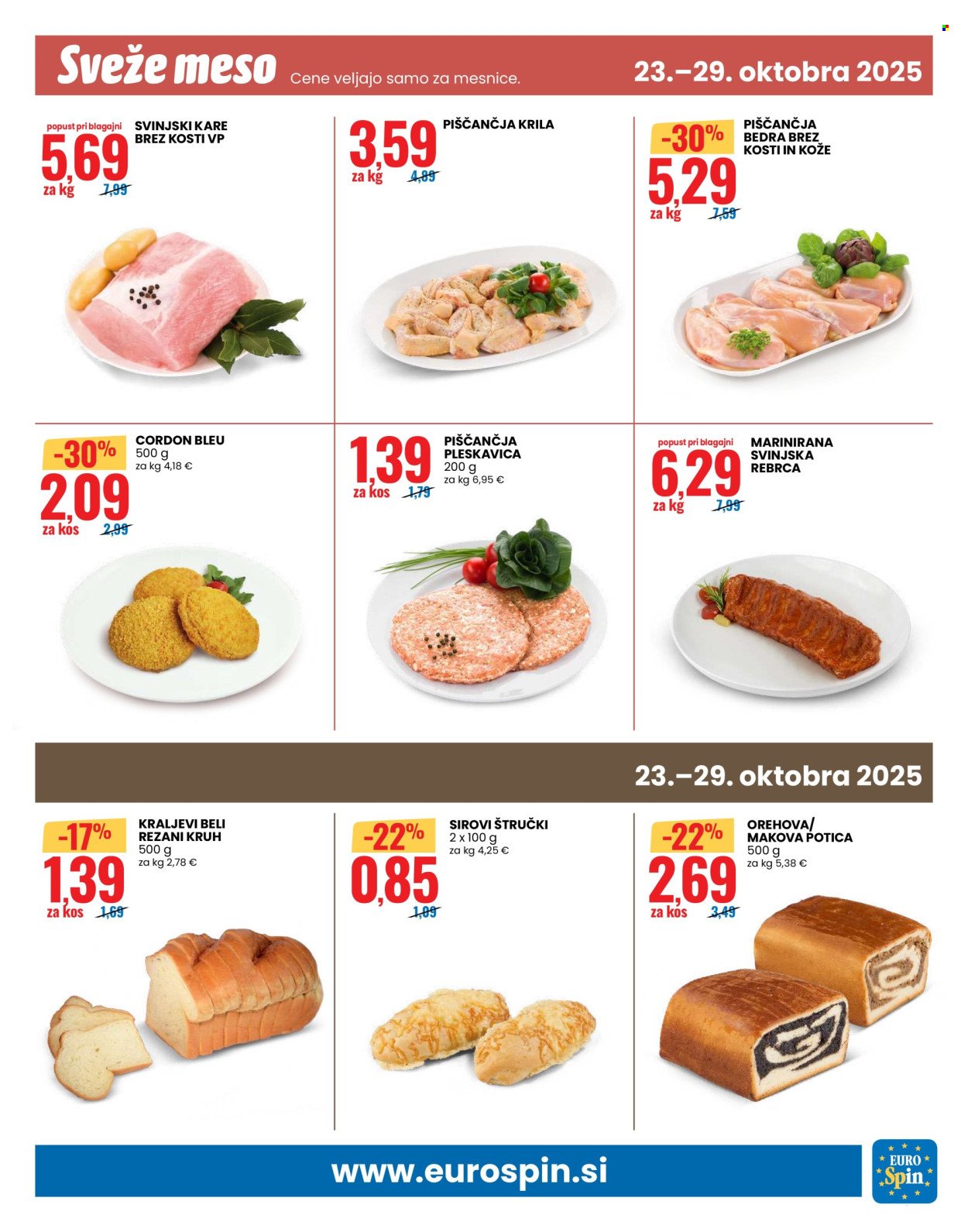 EUROSPIN katalog - Od četrtka, 23. 10. 2025 (2025-10-23 - 2025-10-29)