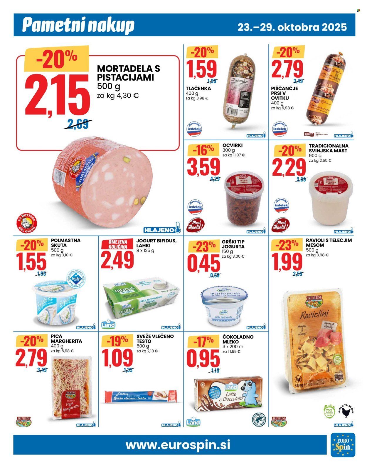 EUROSPIN katalog - Od četrtka, 23. 10. 2025 (2025-10-23 - 2025-10-29)