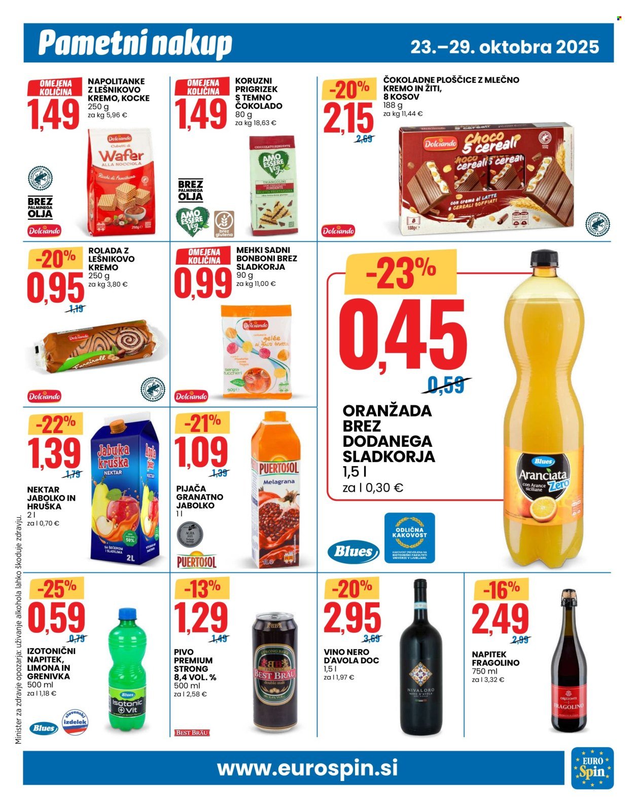 EUROSPIN katalog - Od četrtka, 23. 10. 2025 (2025-10-23 - 2025-10-29)